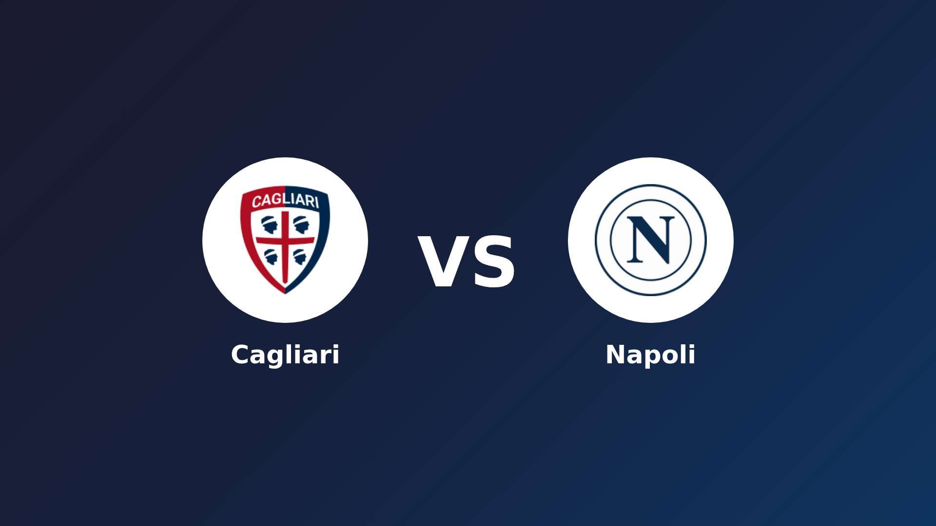 Cagliari vs Napoli