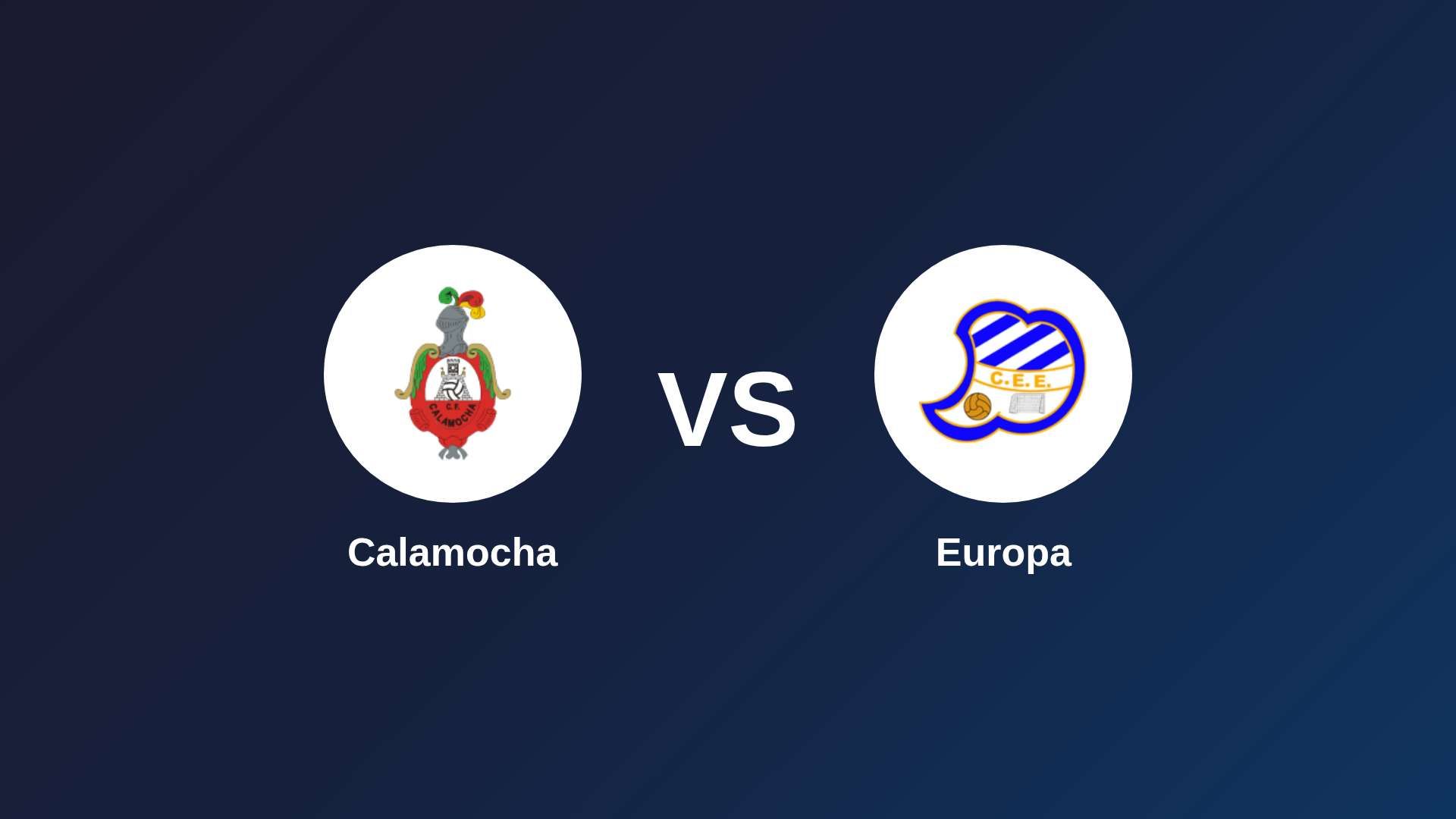 Calamocha vs Europa