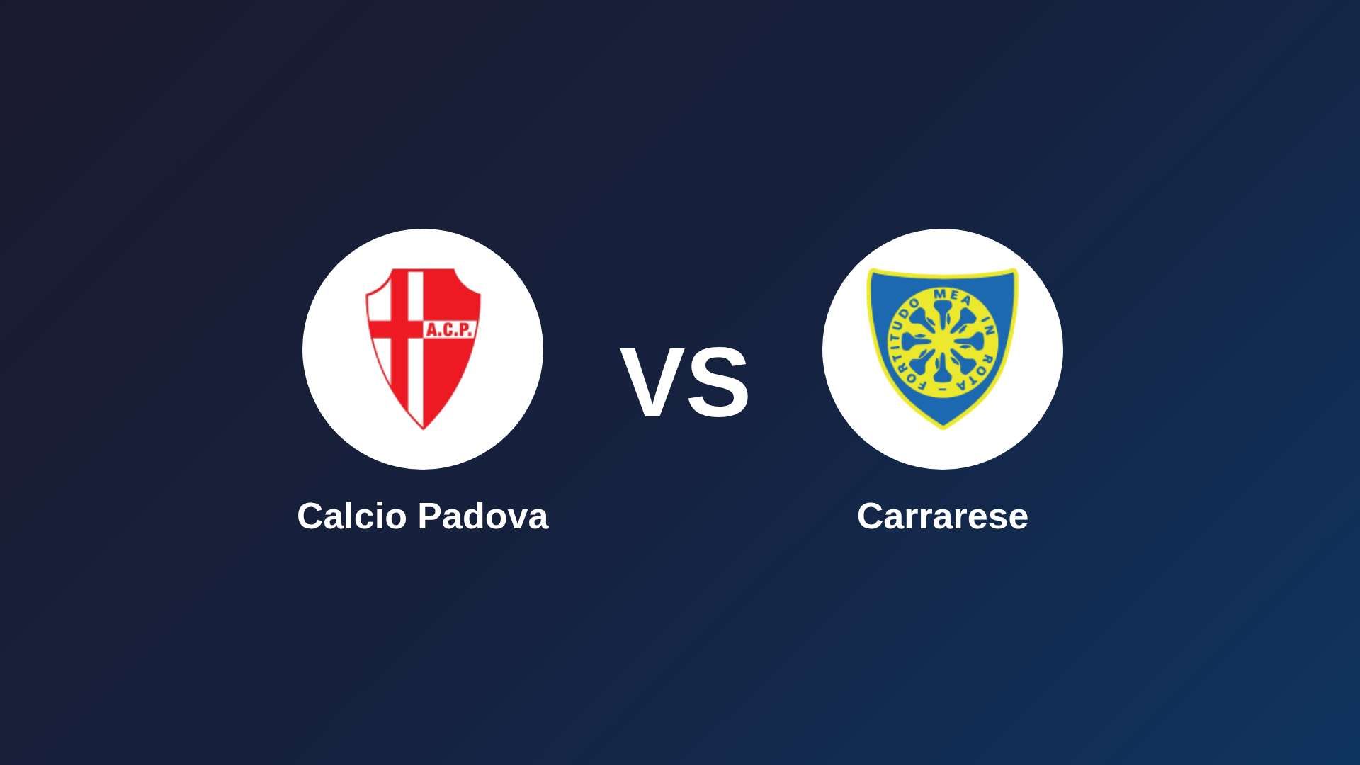 Calcio Padova vs Carrarese