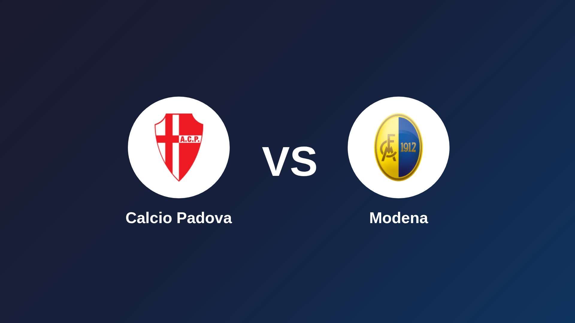 Calcio Padova vs Modena
