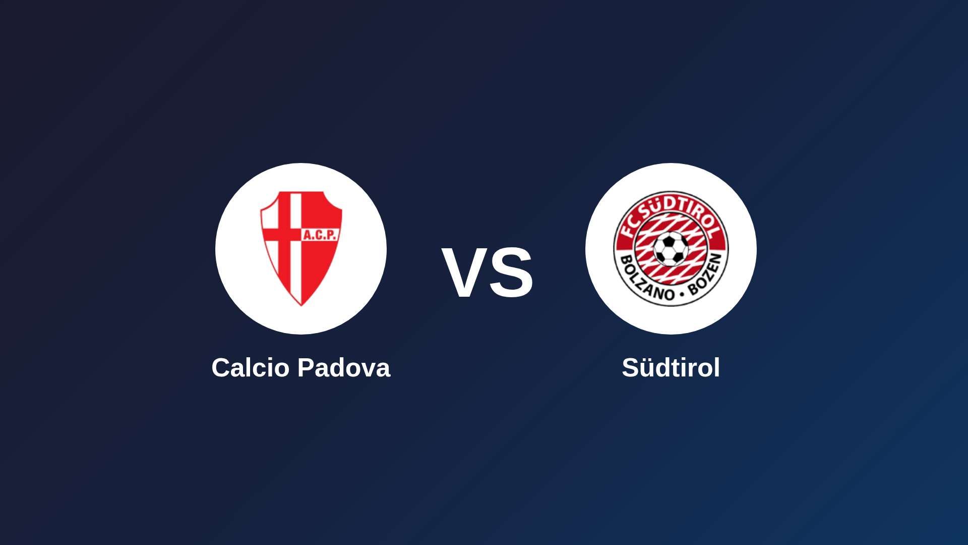 Calcio Padova vs Südtirol