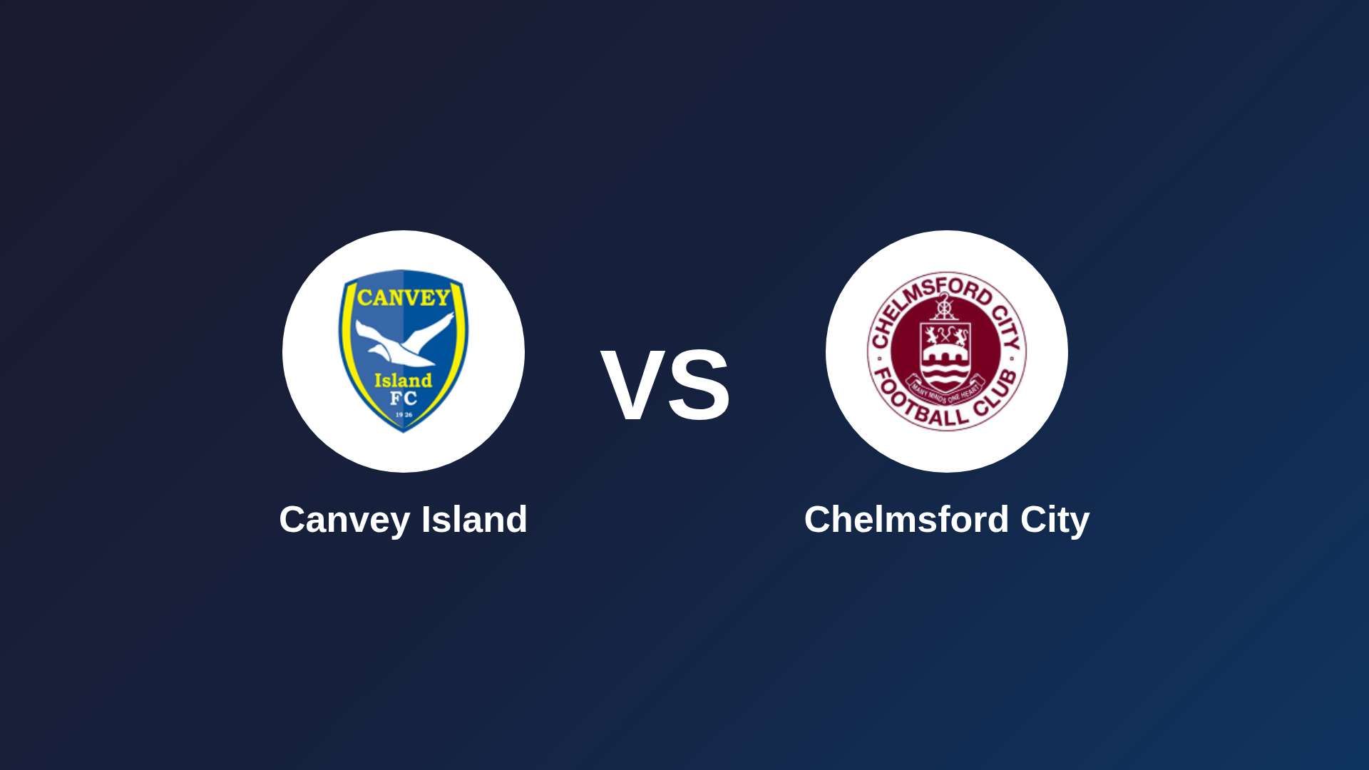 Canvey Island vs Chelmsford City
