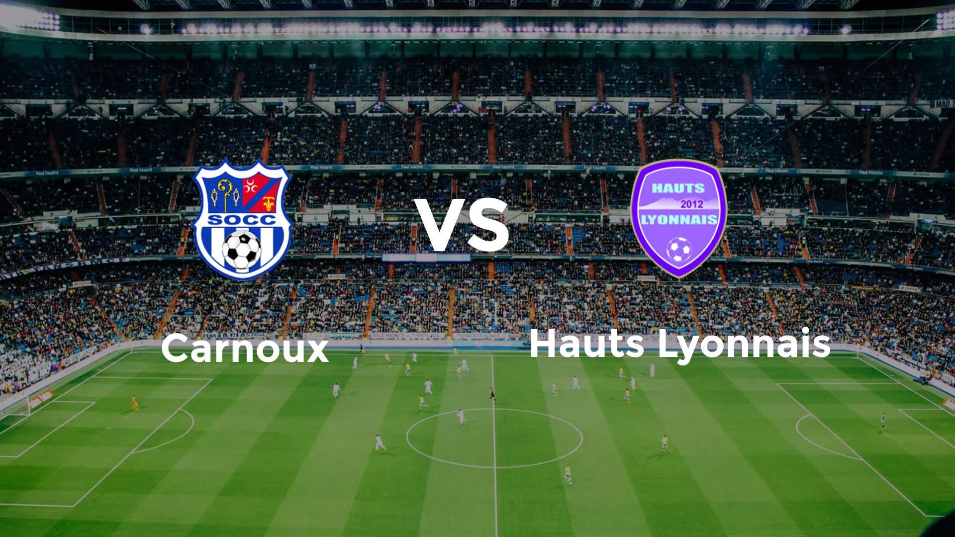 Carnoux vs Hauts Lyonnais