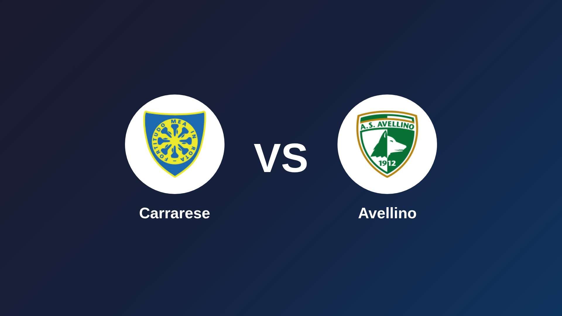 Carrarese vs Avellino