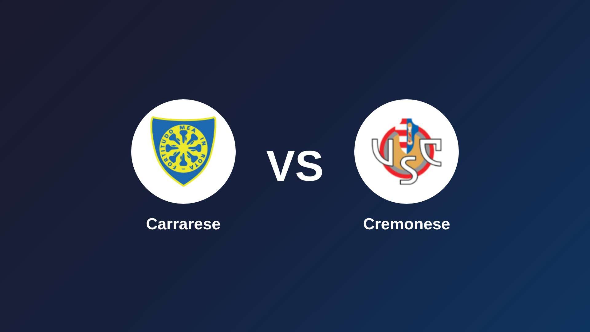 Carrarese vs Cremonese