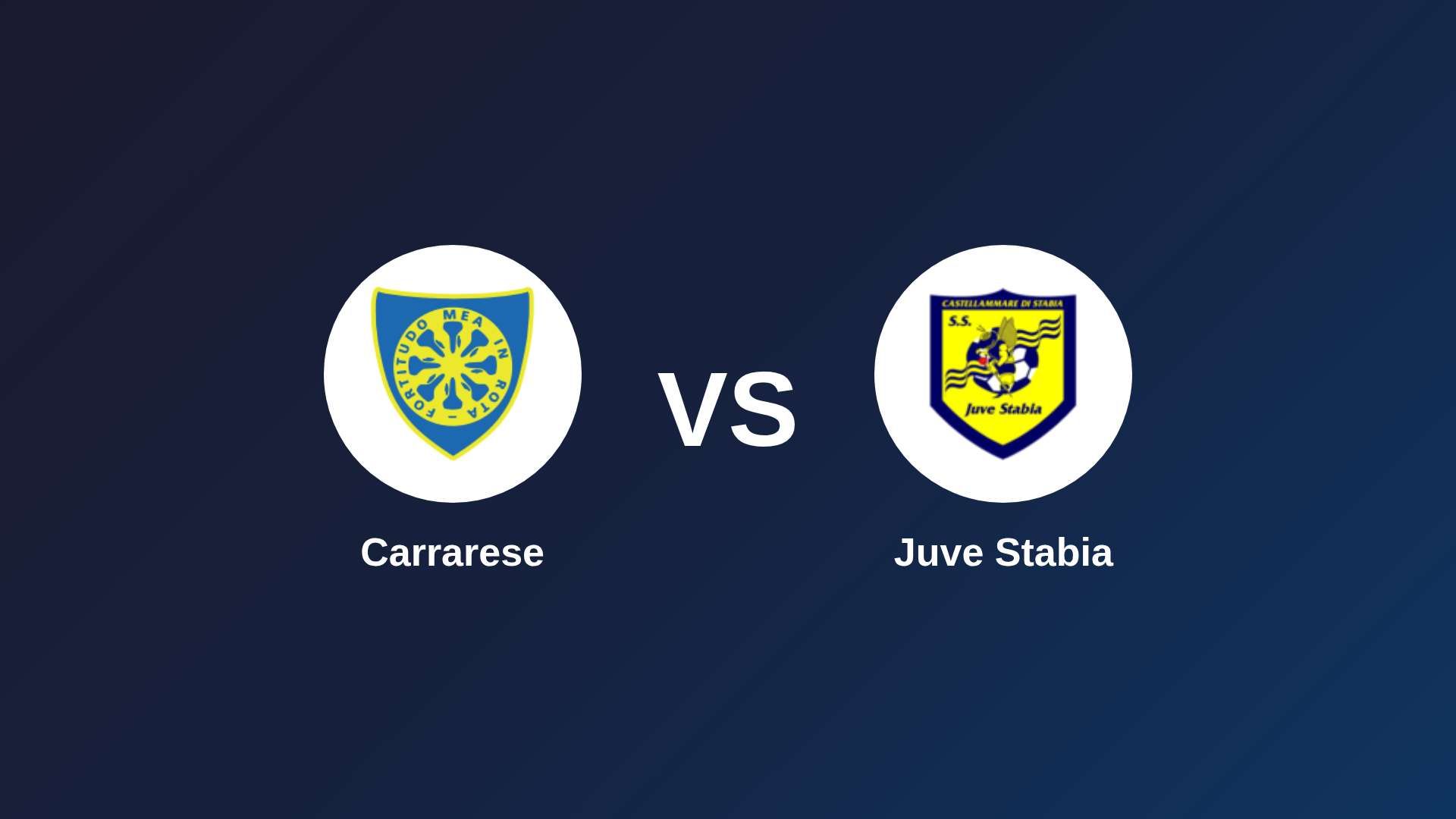 Carrarese vs Juve Stabia