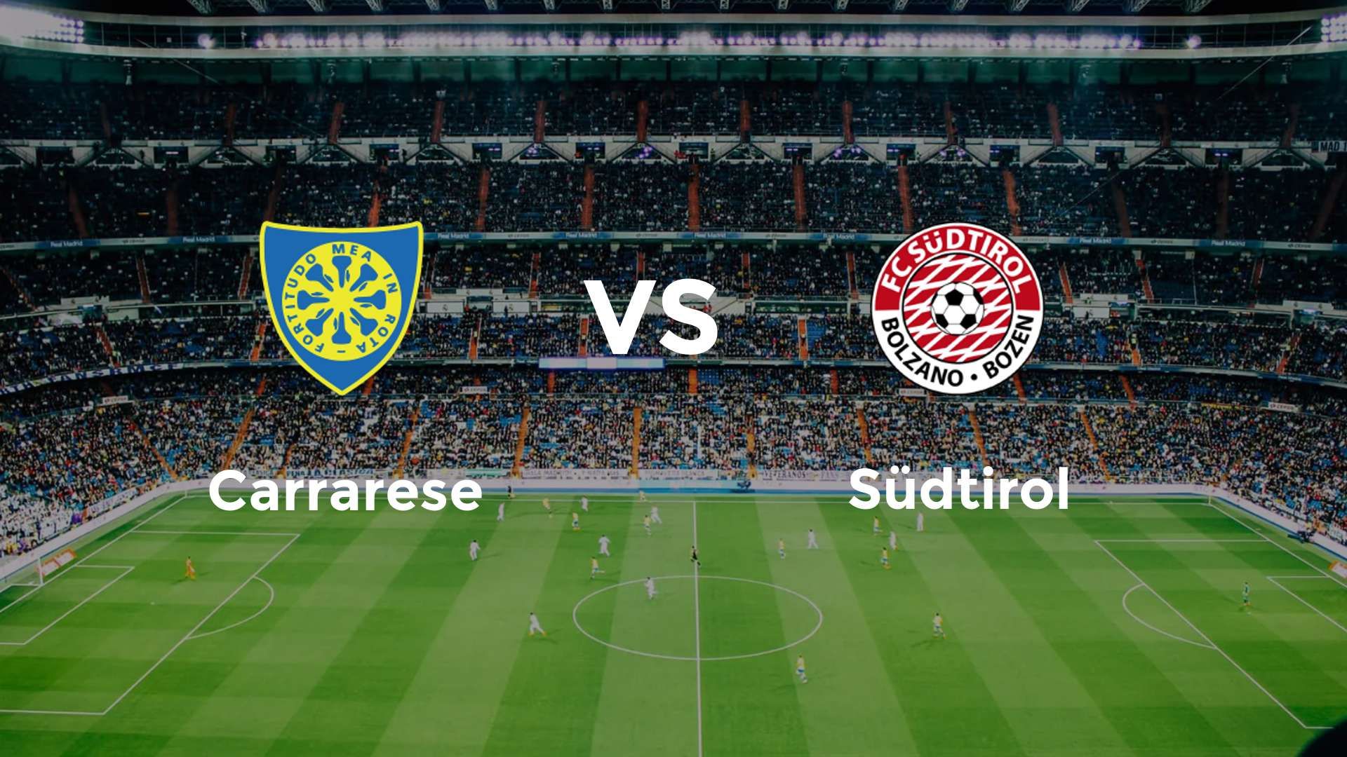 Carrarese vs Südtirol
