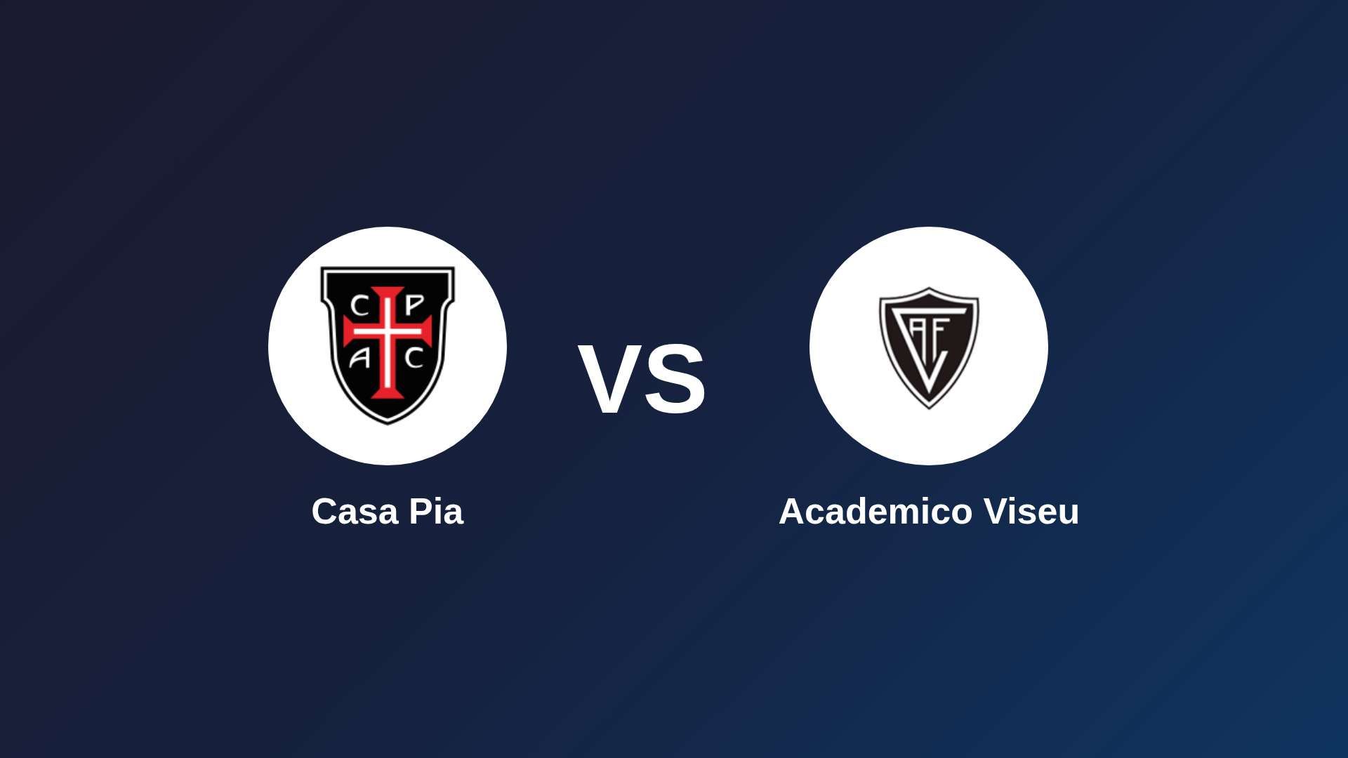 Casa Pia vs Academico Viseu