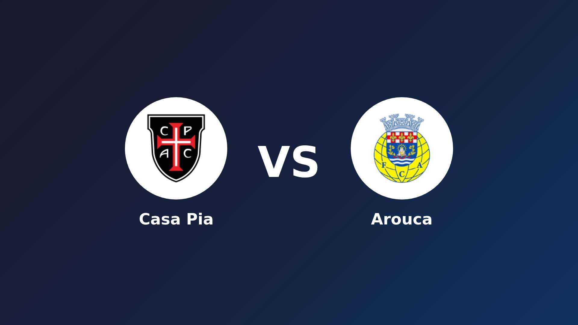 Casa Pia vs Arouca