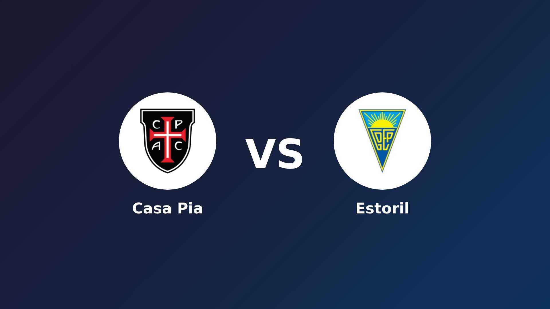 Casa Pia vs Estoril