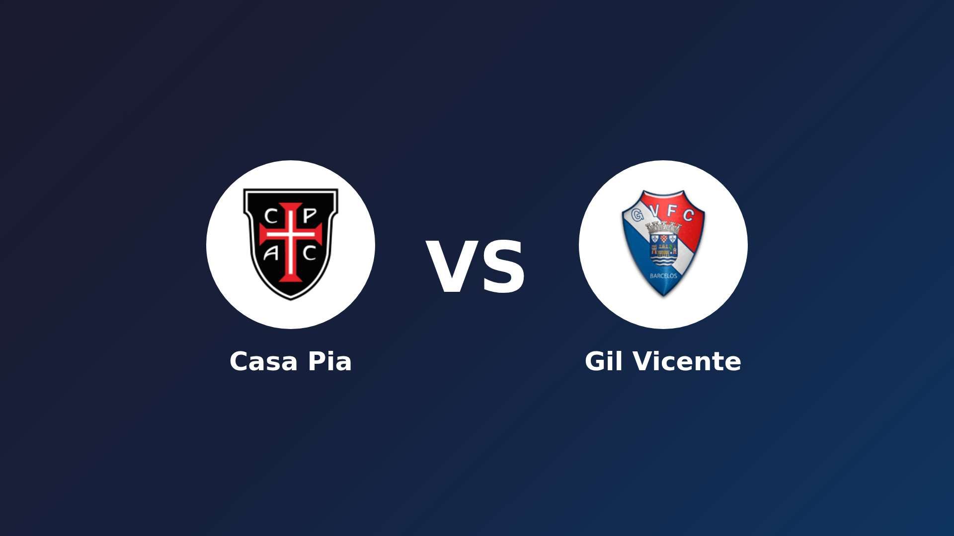 Casa Pia vs Gil Vicente