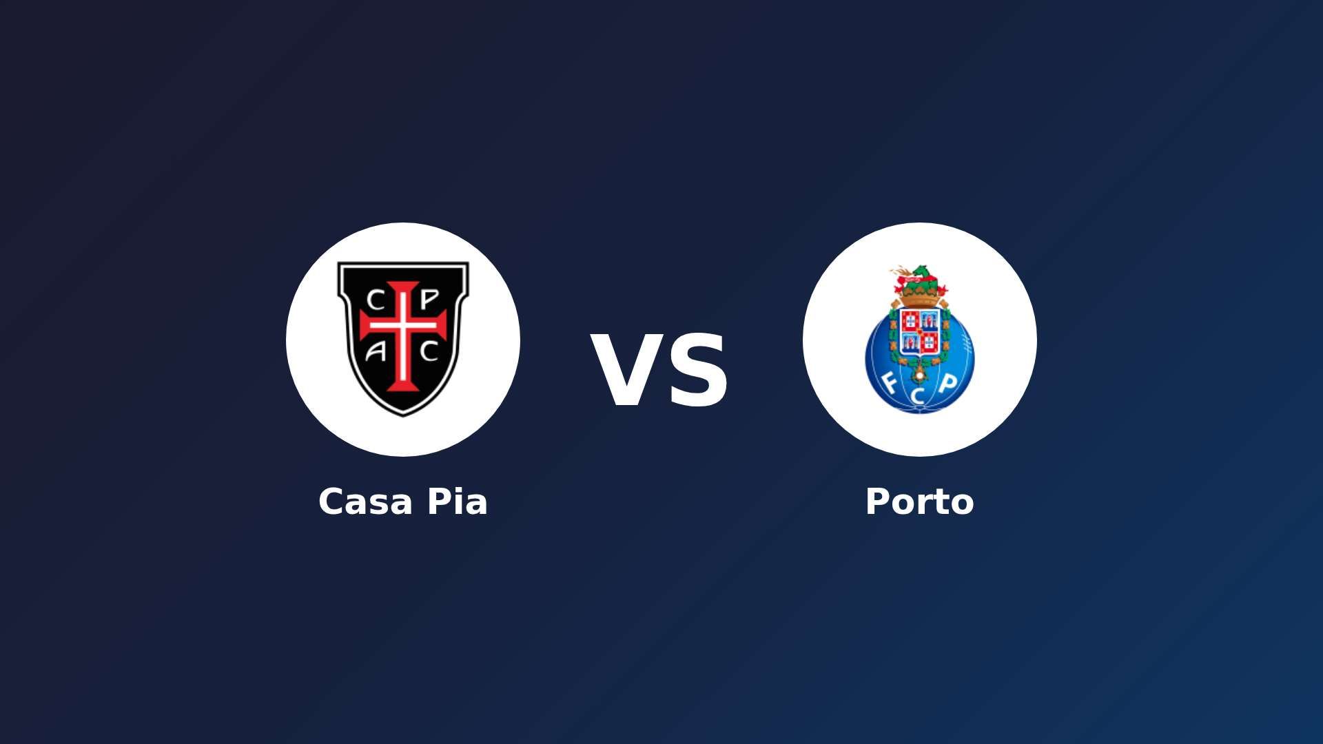 Casa Pia vs Porto