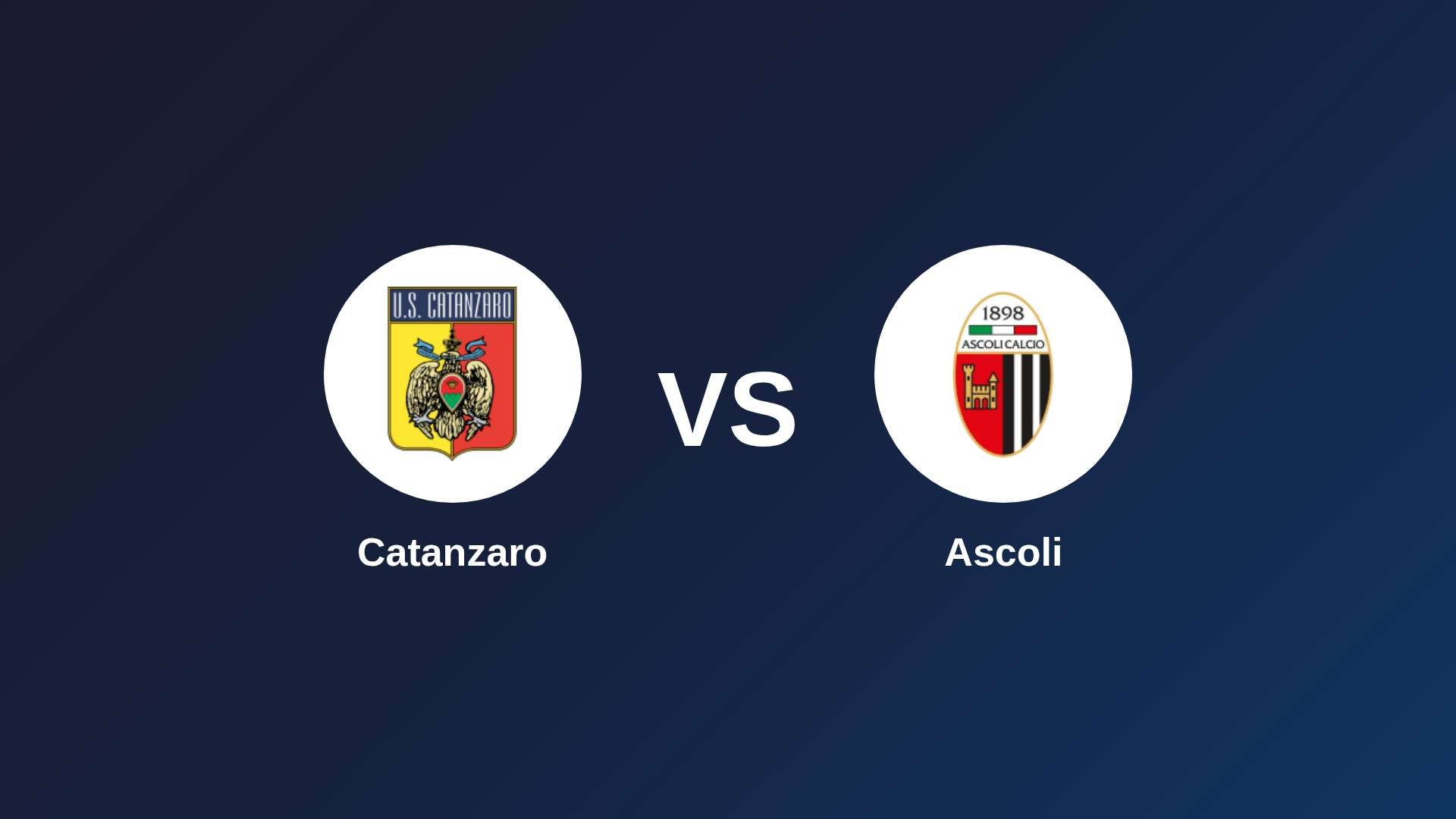 Catanzaro vs Ascoli