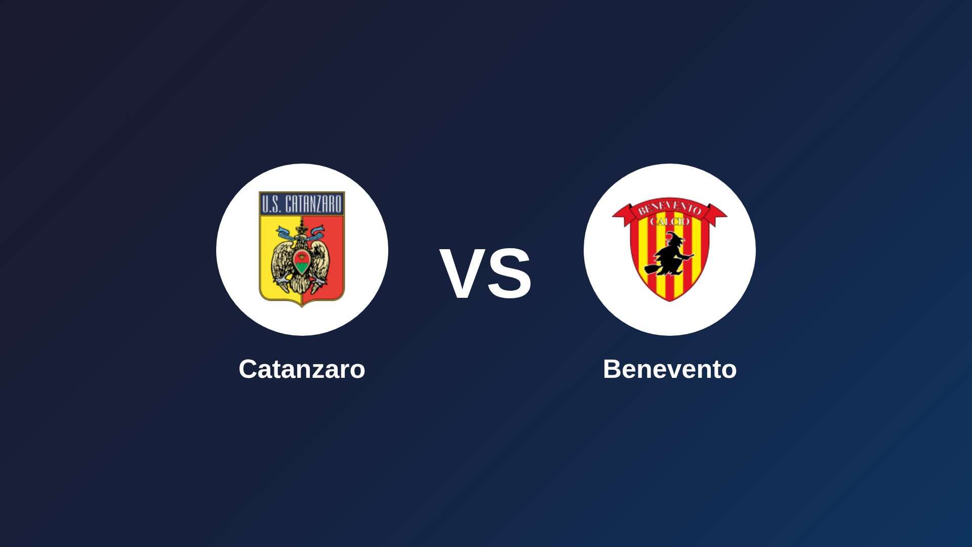 Catanzaro vs Benevento