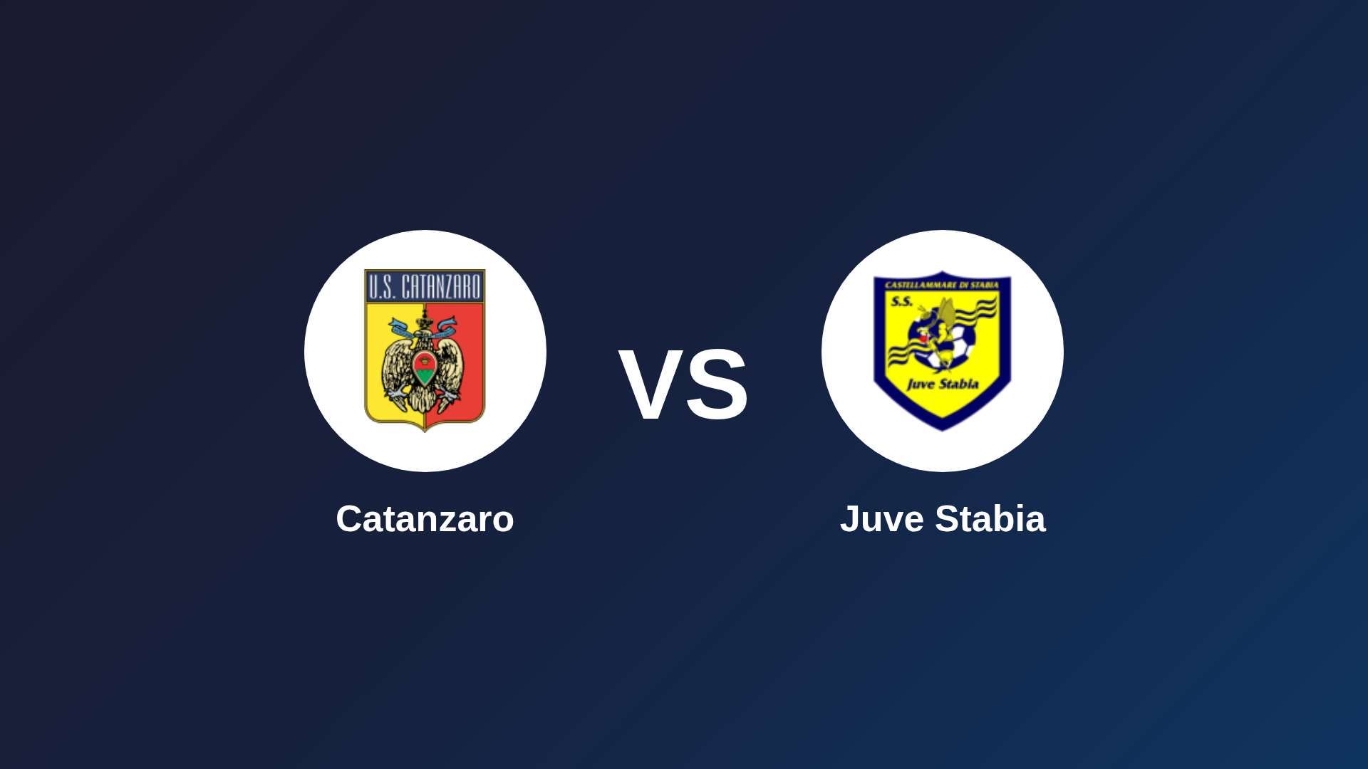 Catanzaro vs Juve Stabia