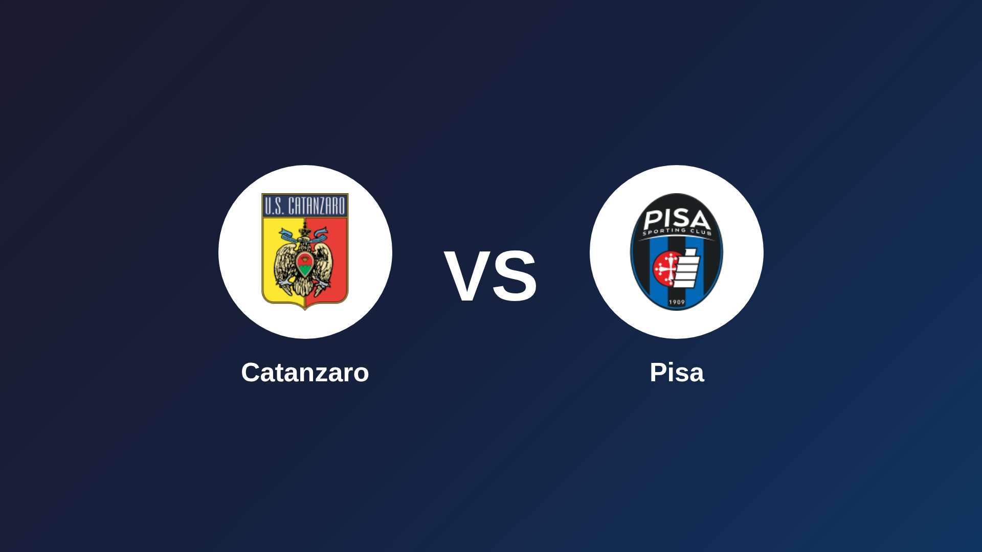 Catanzaro vs Pisa