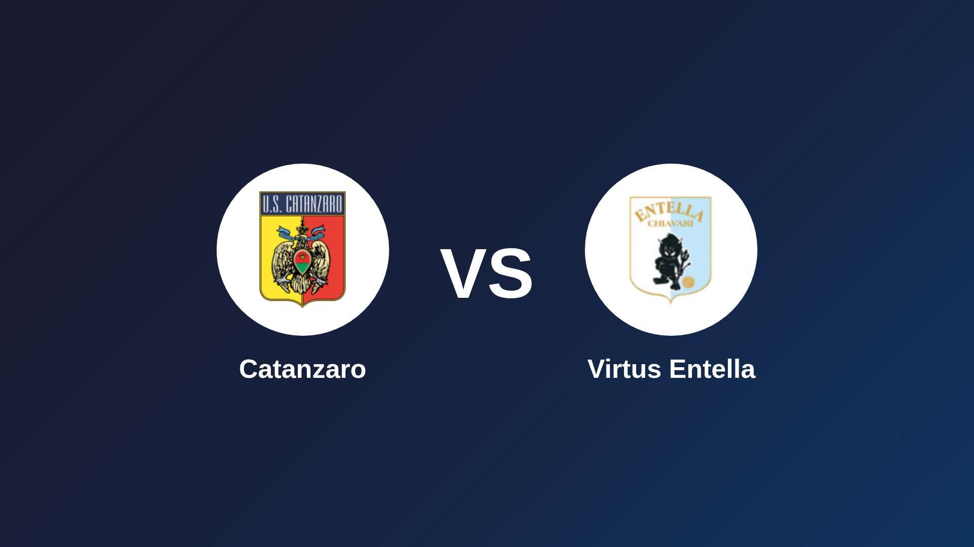 Catanzaro vs Virtus Entella
