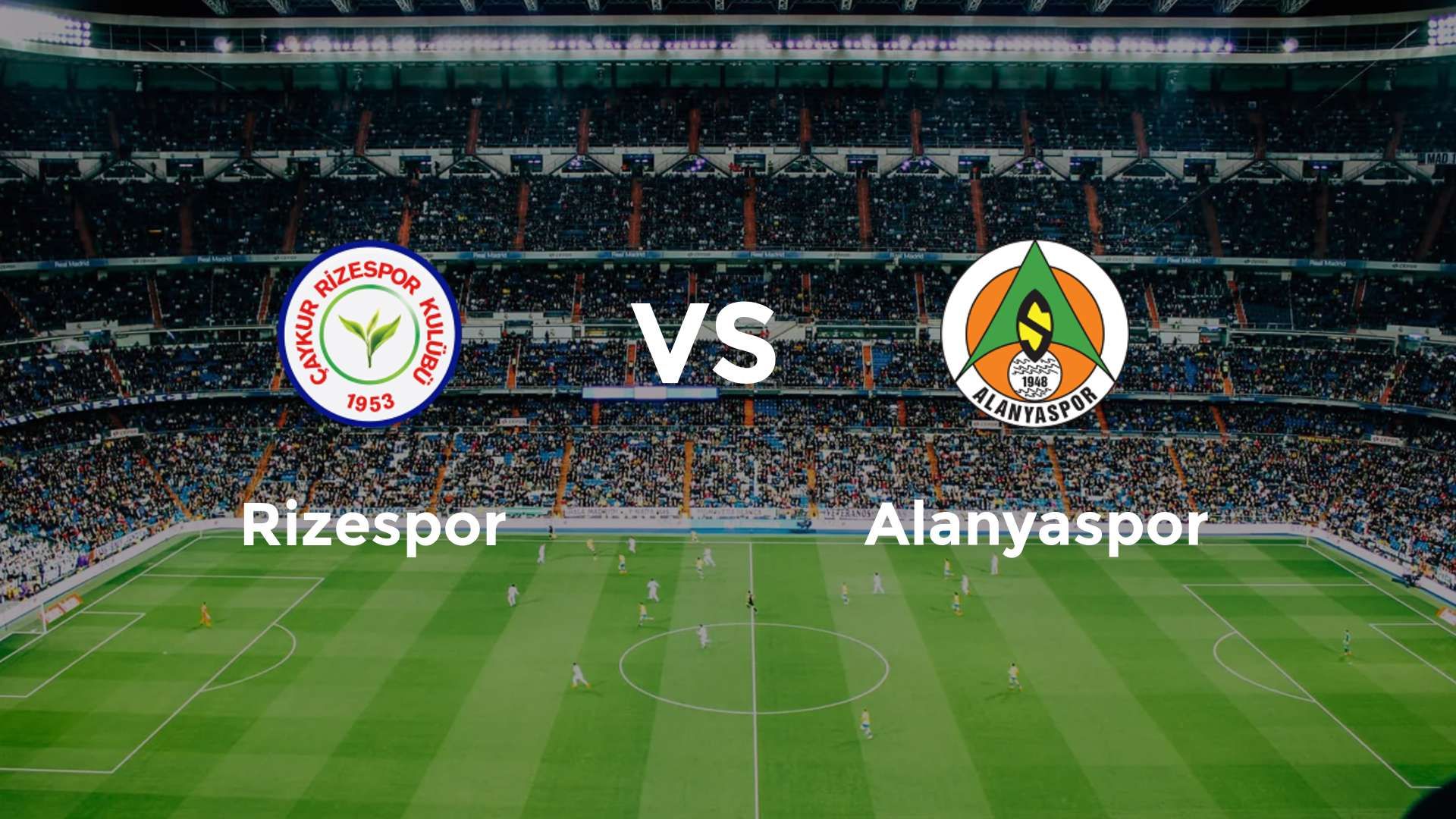 Rizespor vs Alanyaspor