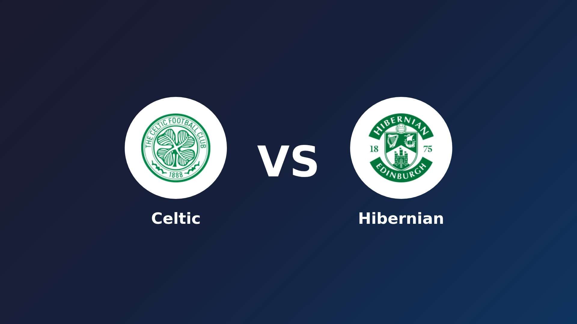 Celtic vs Hibernian