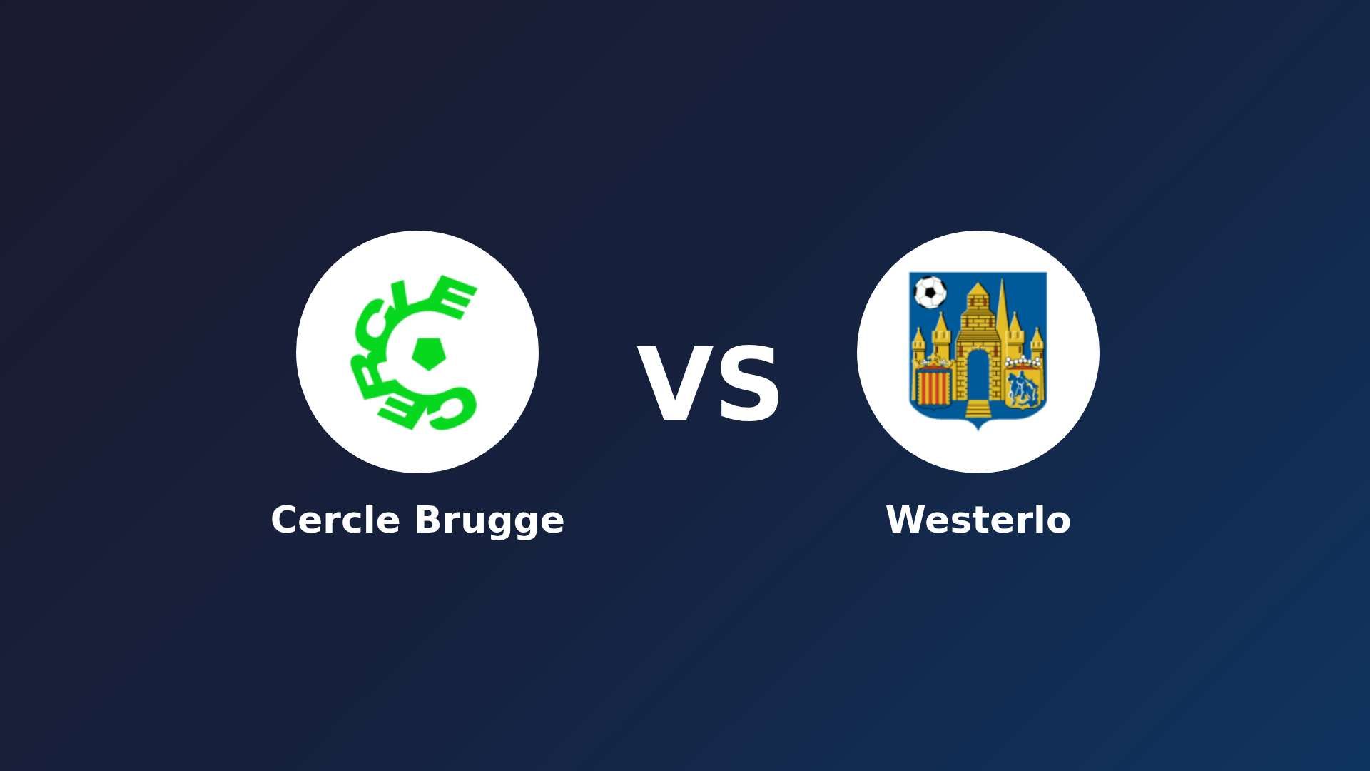 Cercle Brugge vs (F)esterlo