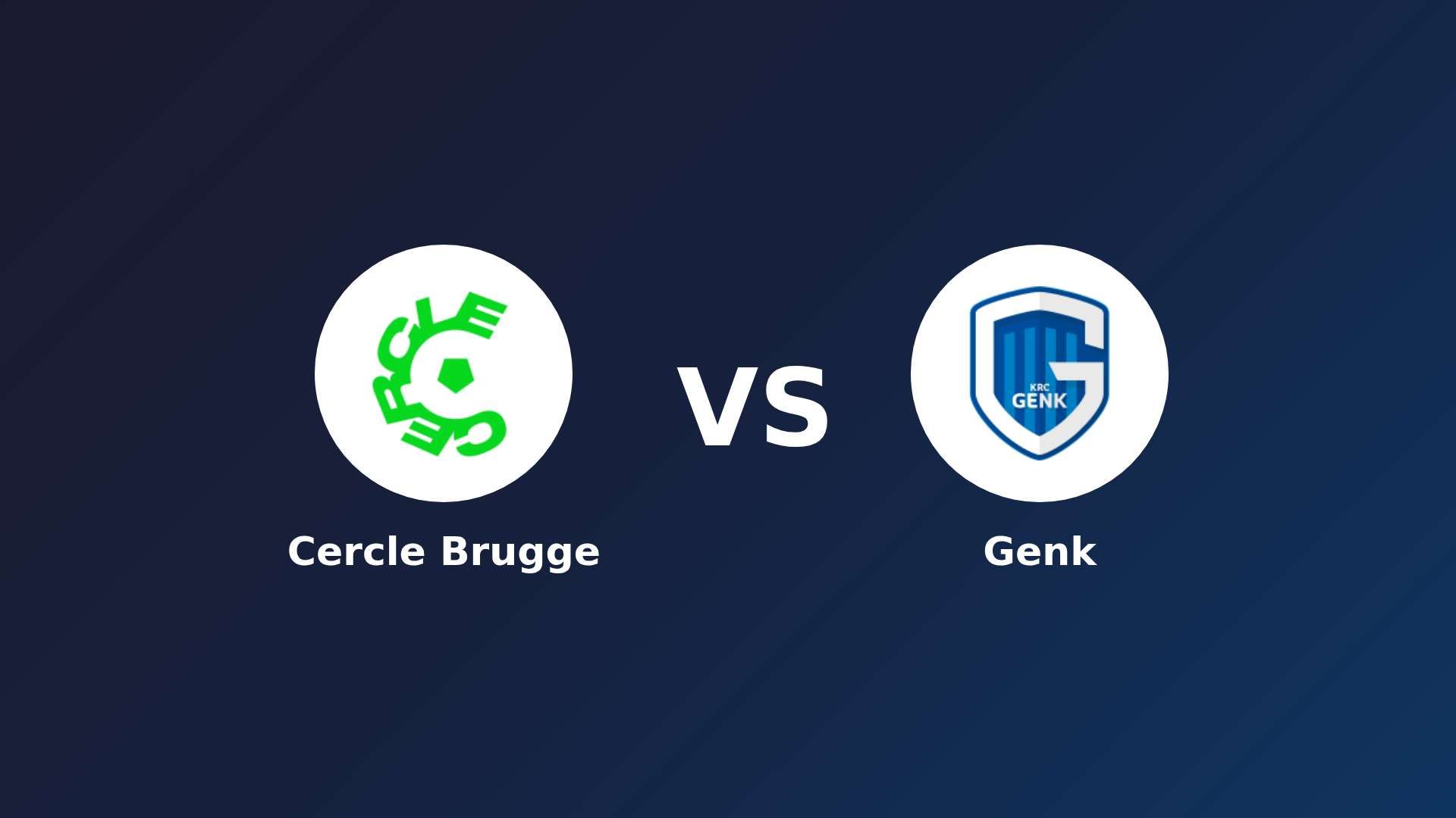 Cercle Brugge vs Genk