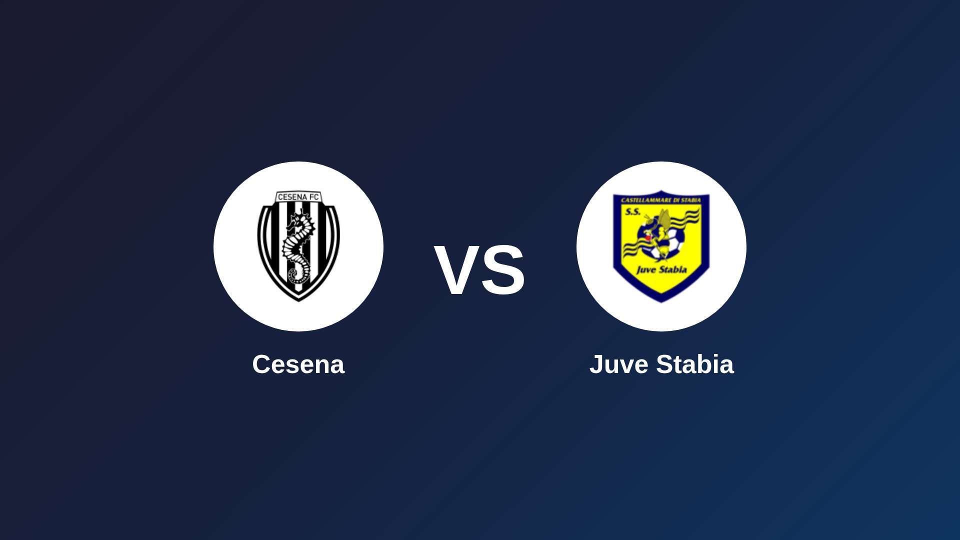 Cesena vs Juve Stabia