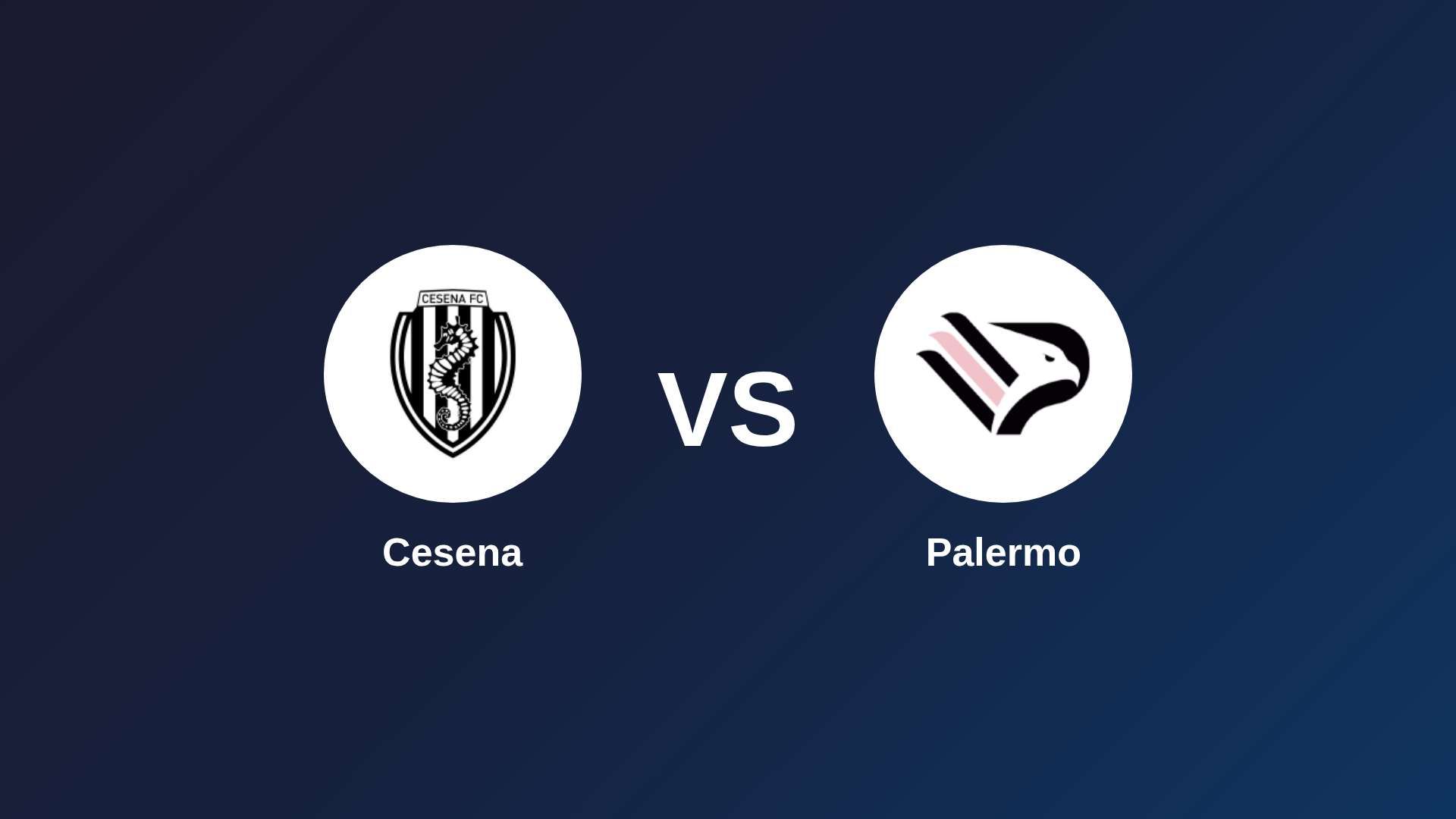 Cesena vs Palermo