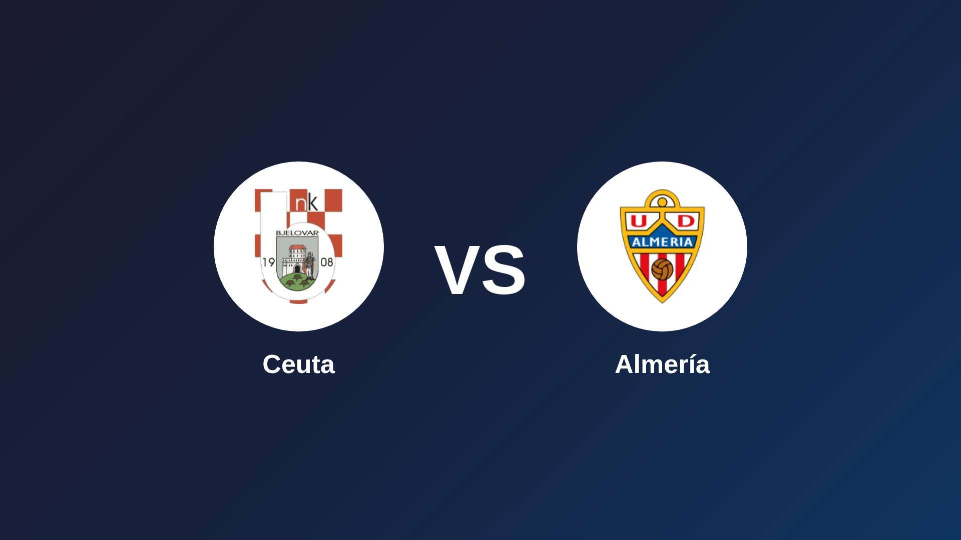 Ceuta vs Almería