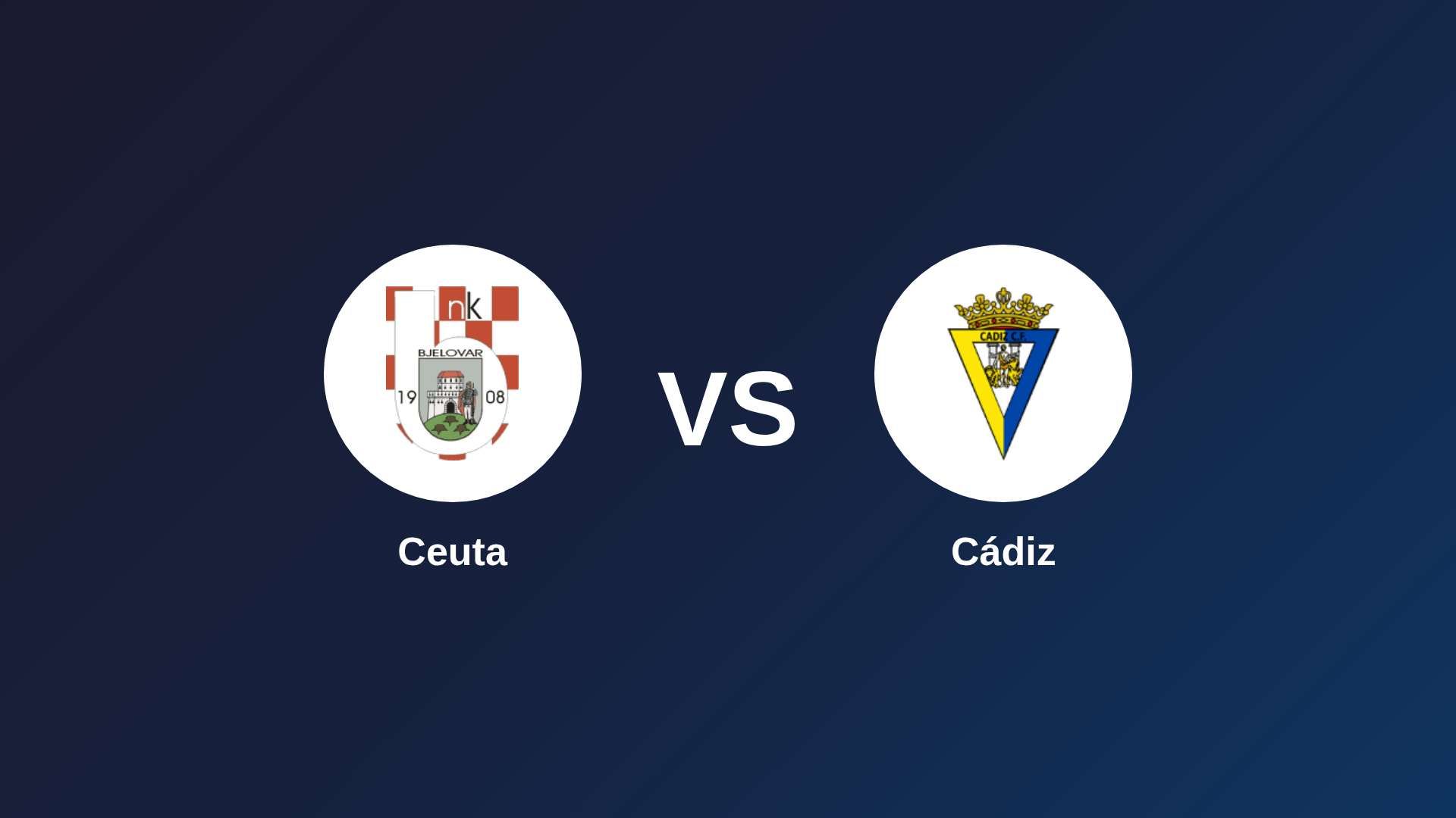 Ceuta vs Cádiz