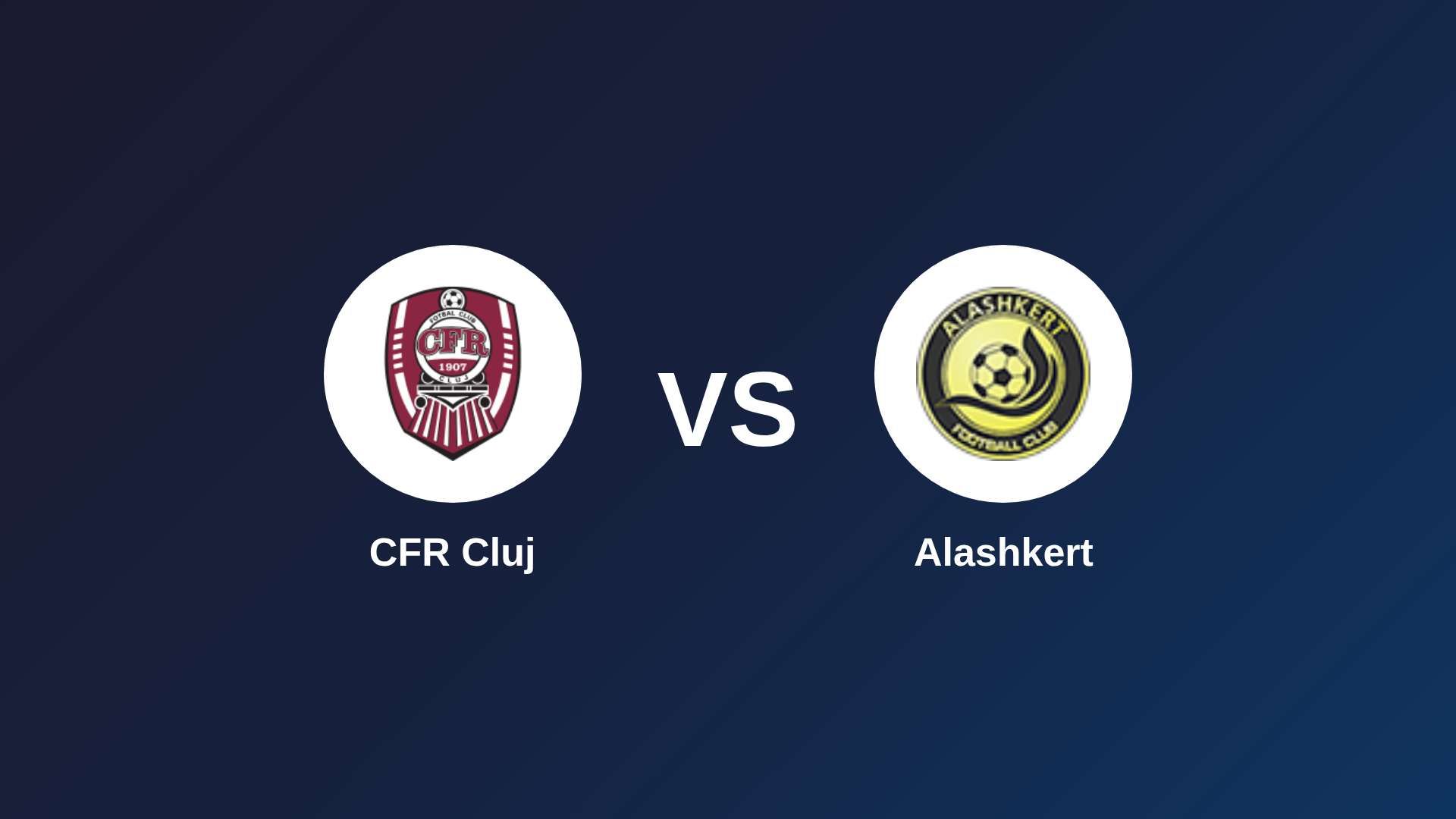 CFR Cluj vs Alashkert