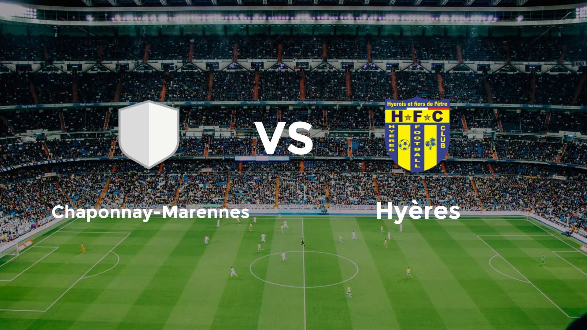 Chaponnay-Marennes vs Hyères