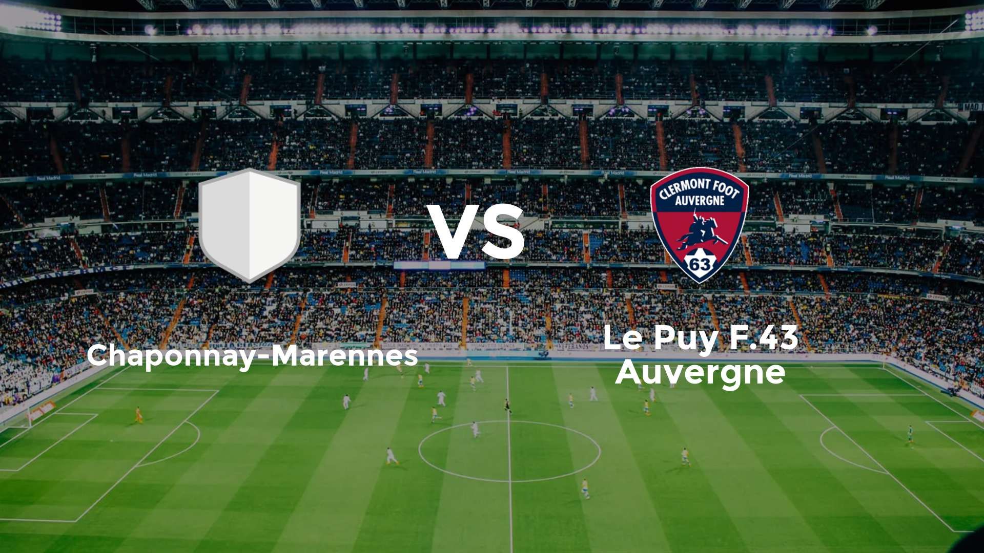 Chaponnay-Marennes vs Le Puy F.43 Auvergne