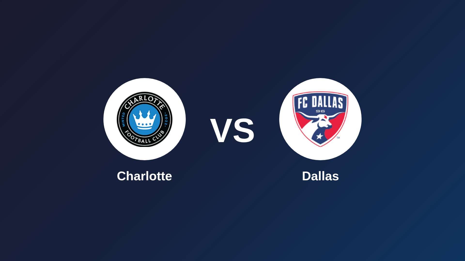 Charlotte vs Dallas