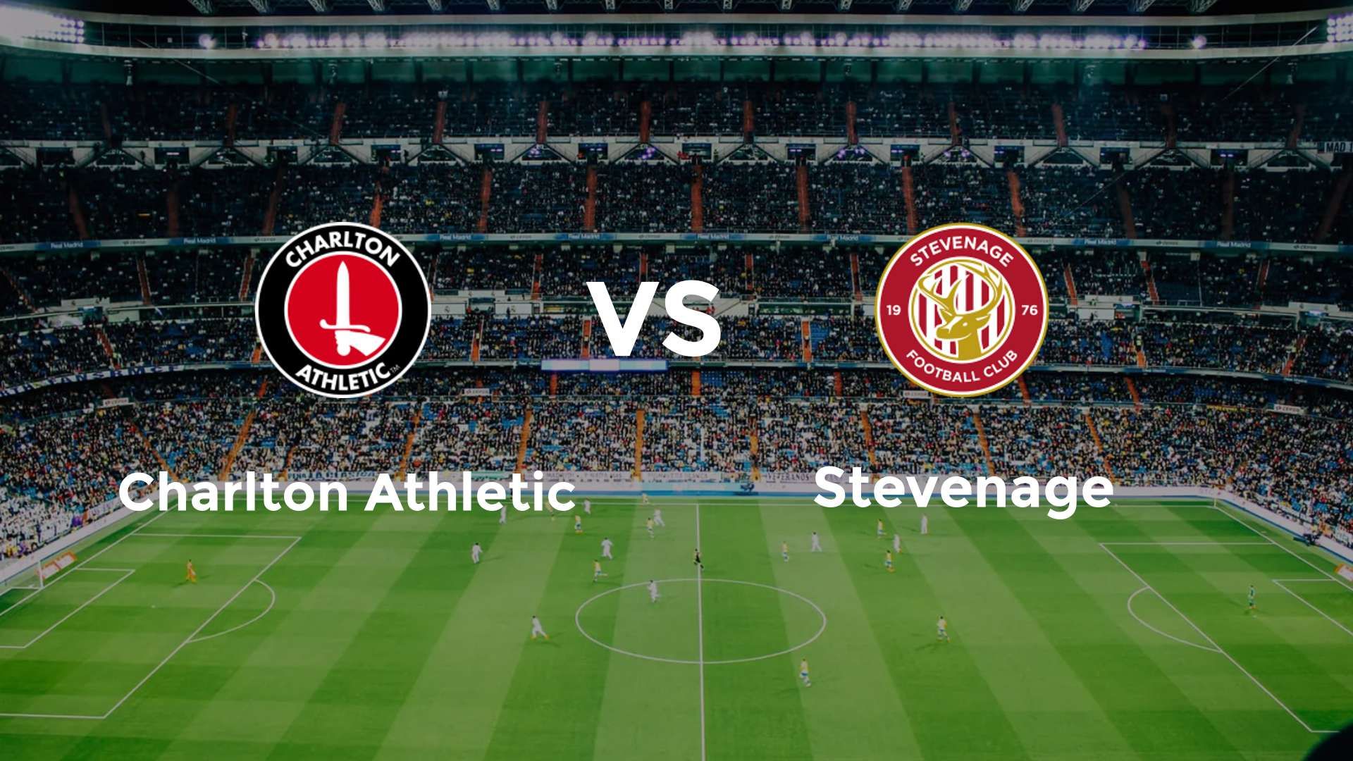 Charlton Athletic vs Stevenage