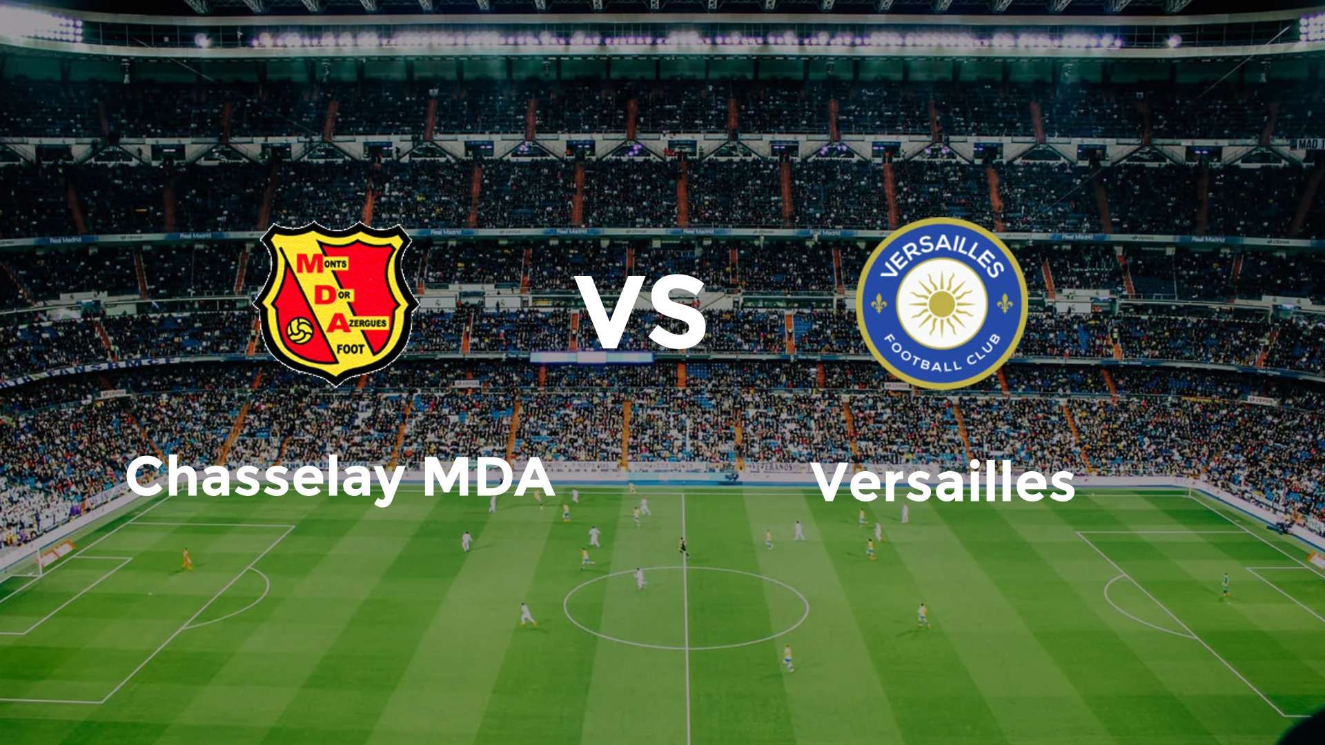 Chasselay MDA vs Versailles