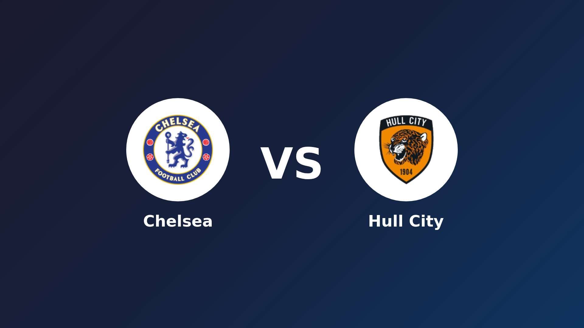 Chelsea vs Hull City