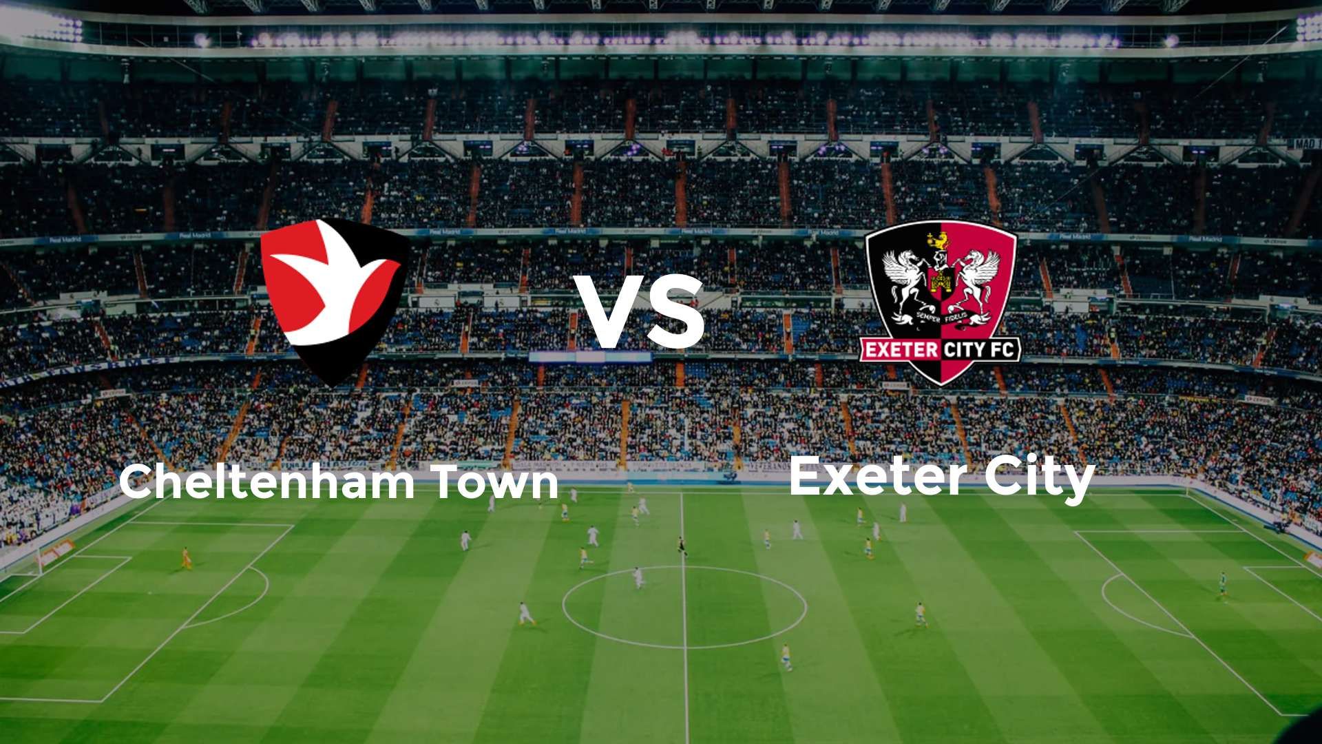 Cheltenham Town vs Exeter City
