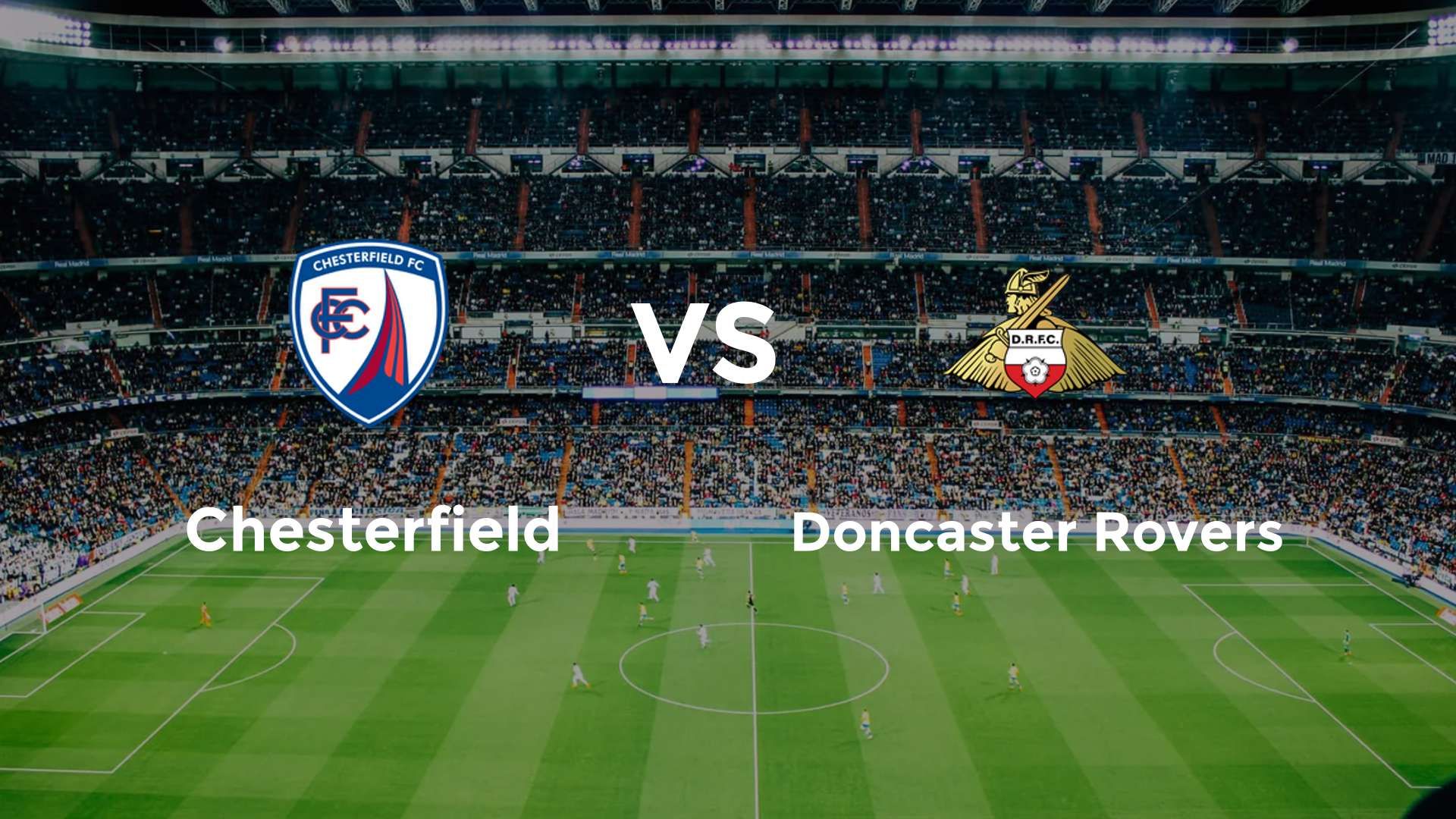 Chesterfield vs Doncaster Rovers