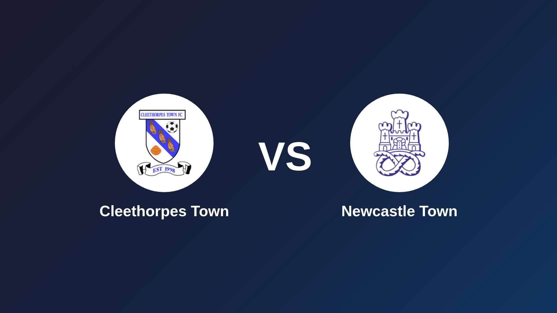 Cleethorpes Town vs Newcastle Town