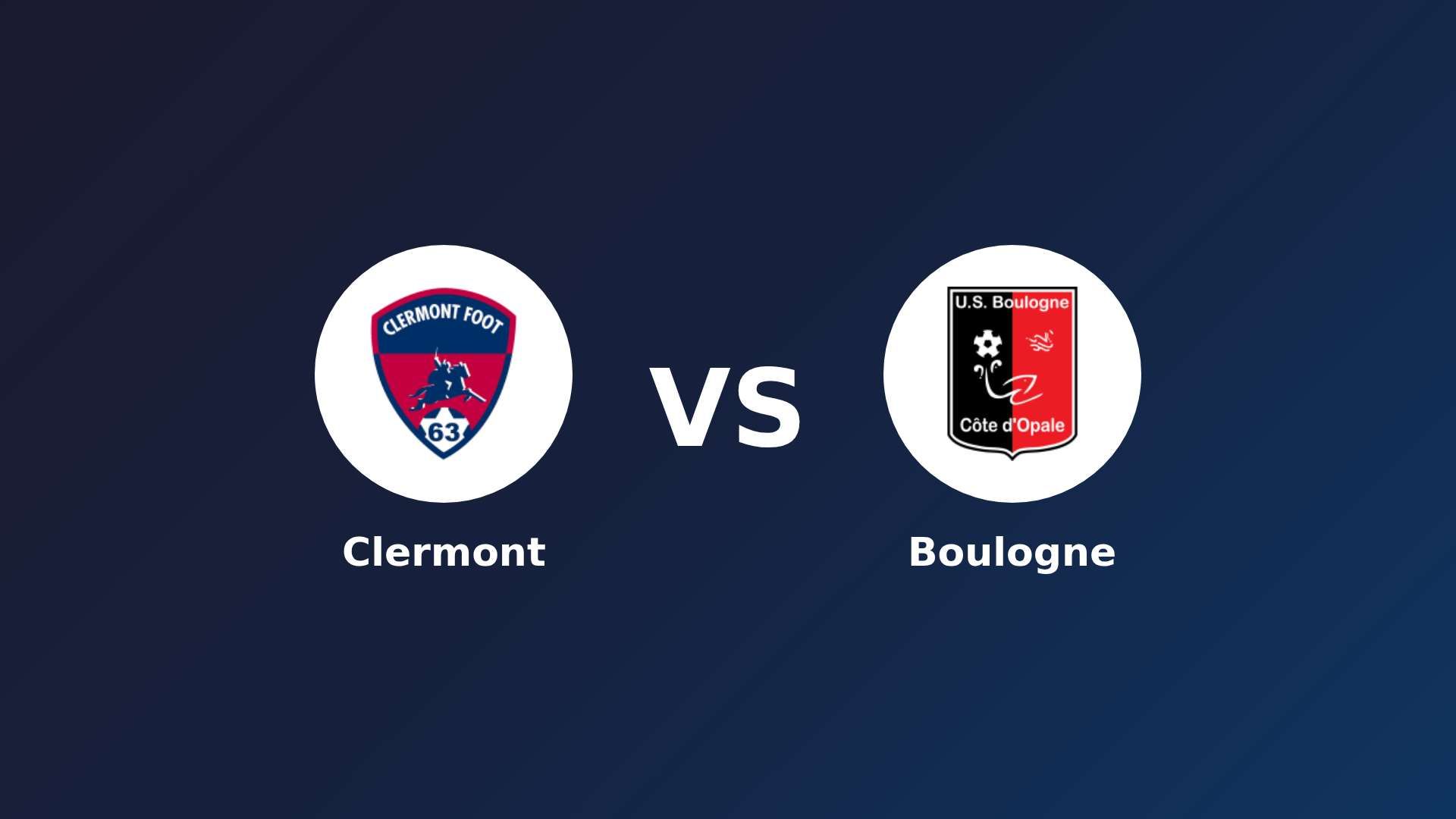 Clermont vs Boulogne