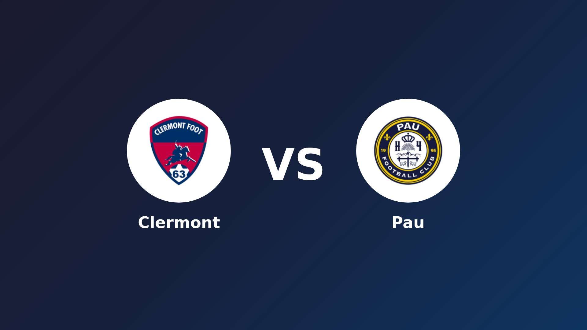 Clermont vs Pau