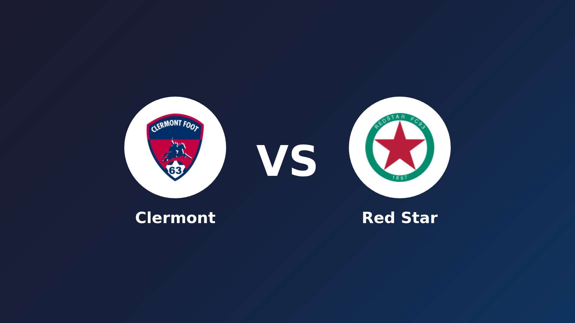 Clermont vs Red Star
