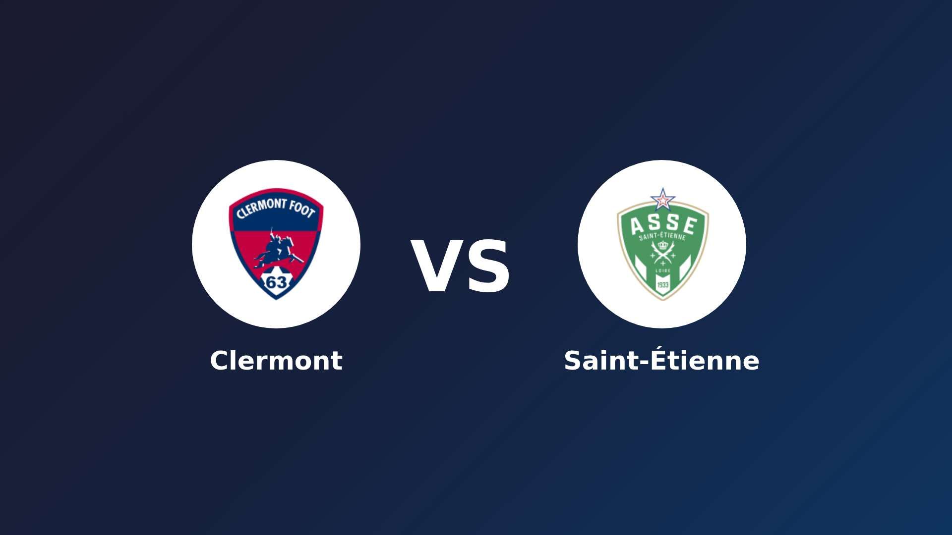 Clermont vs Saint-Étienne