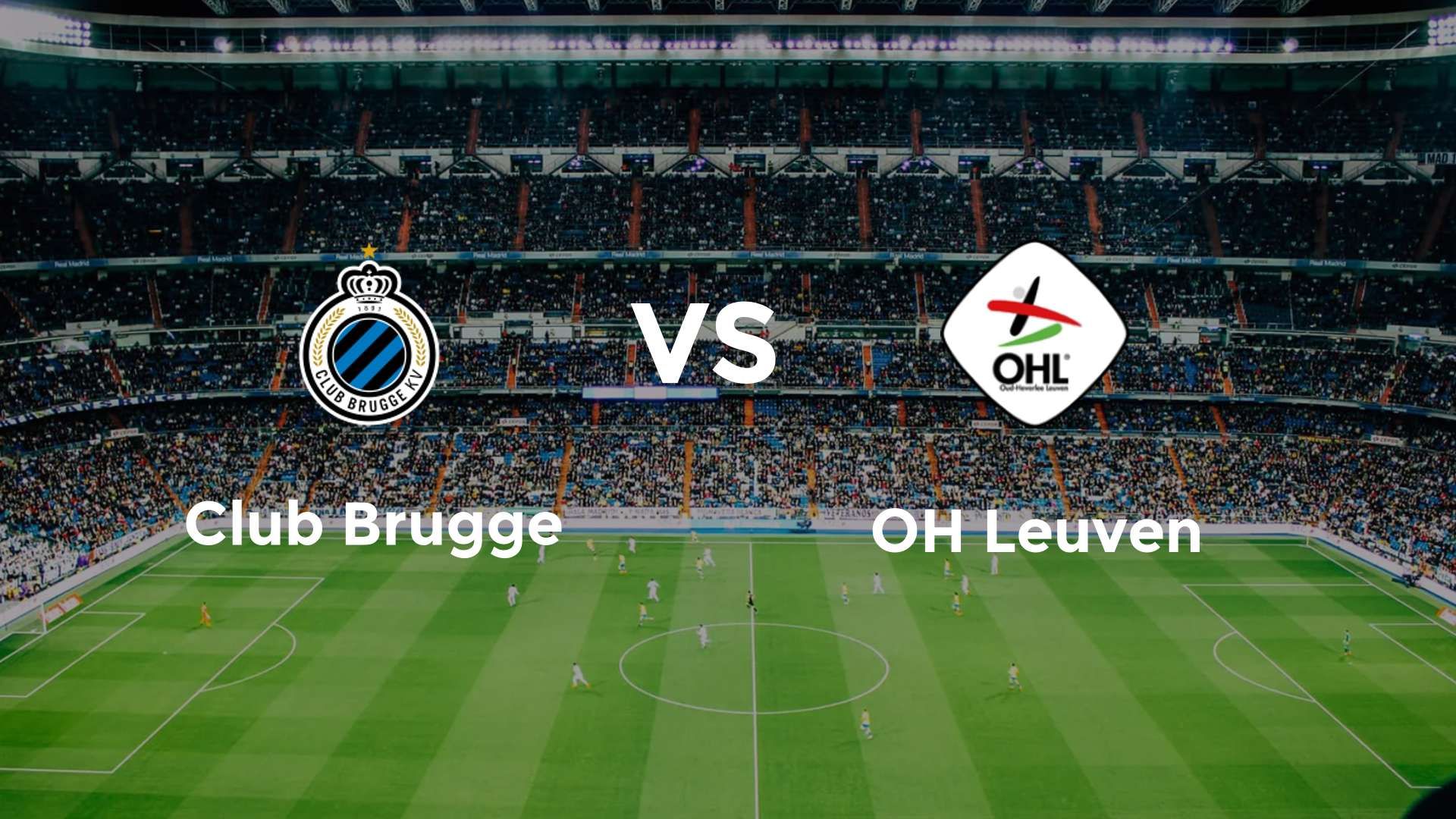 Club Brugge vs OH Leuven