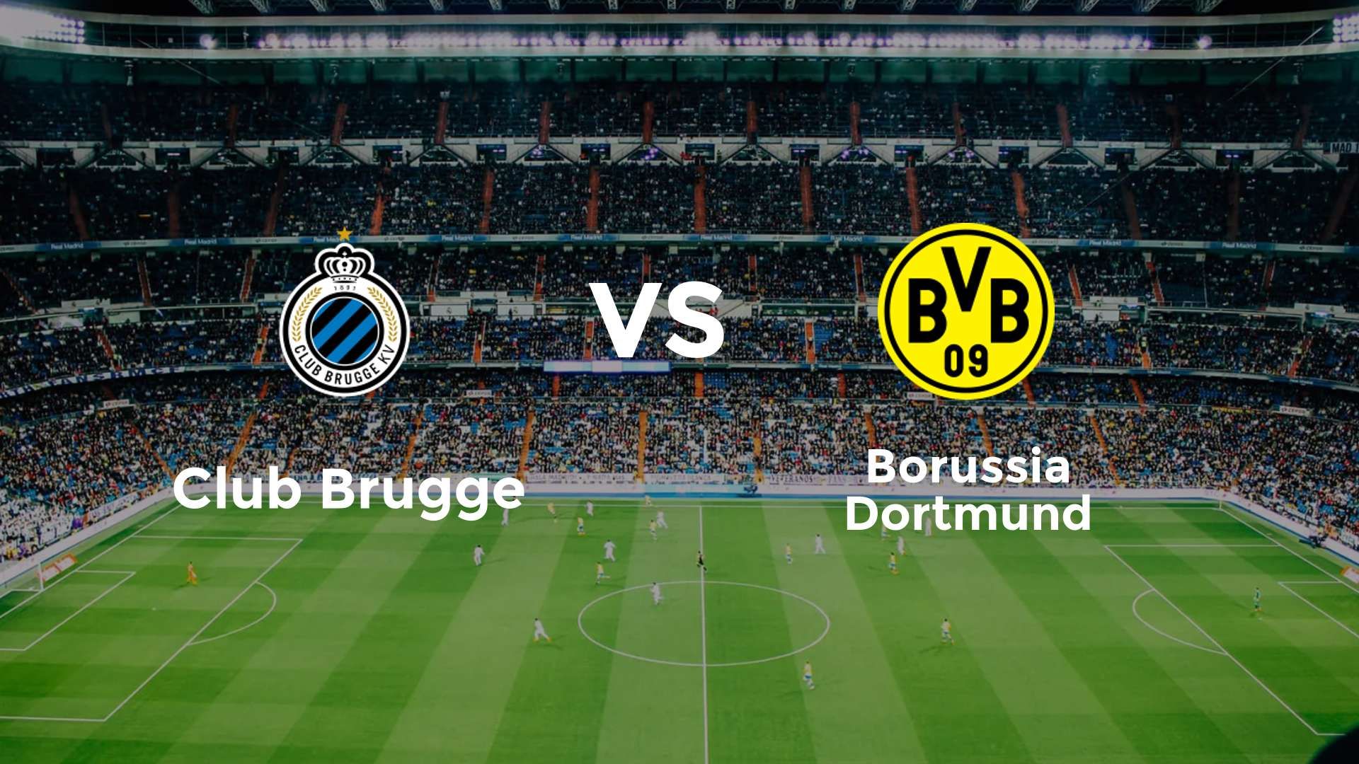 Club Brugge vs Borussia Dortmund