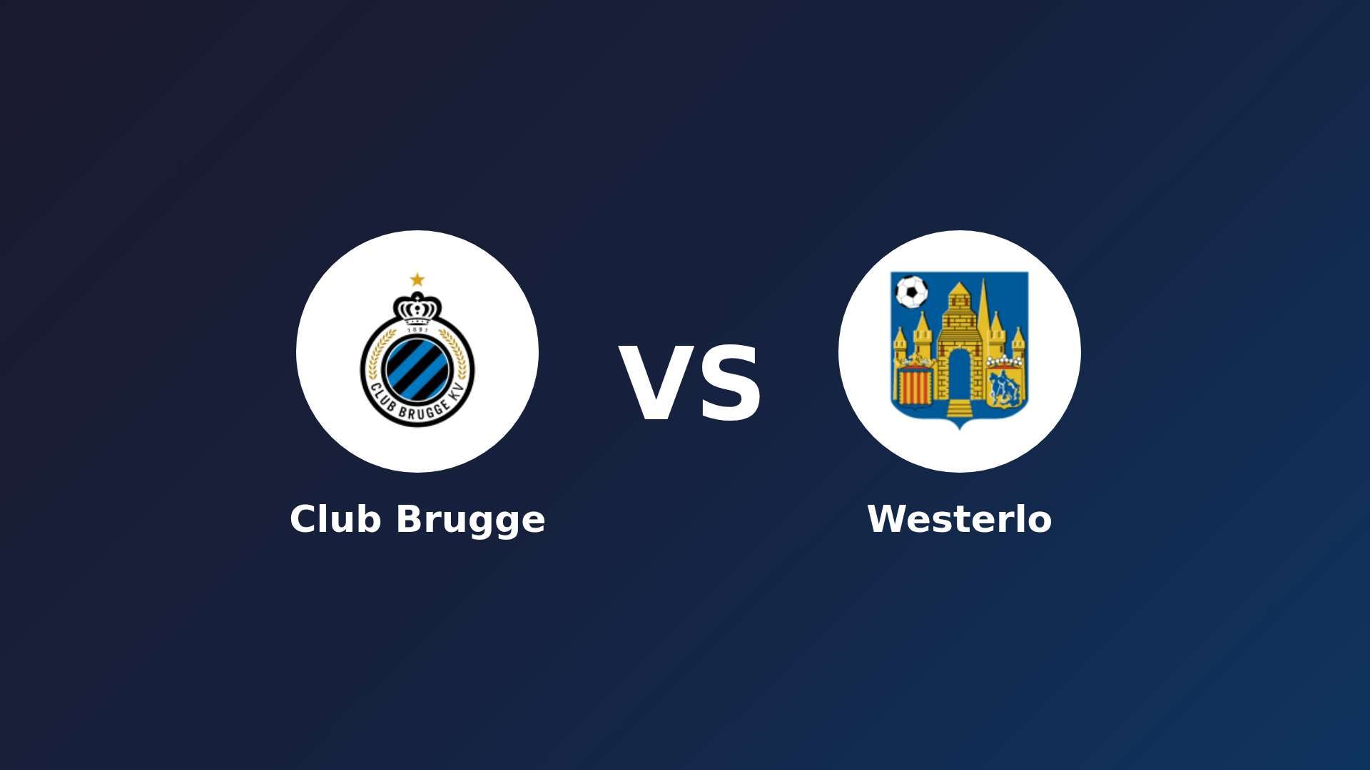 Club Brugge vs (F)esterlo