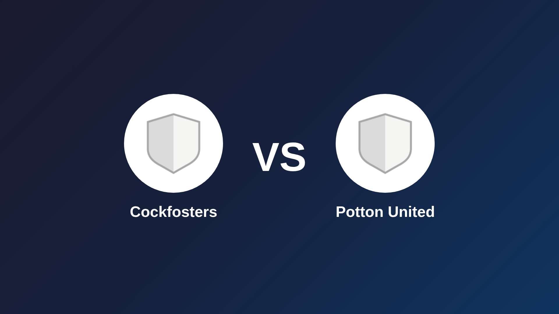 Cockfosters vs Potton United