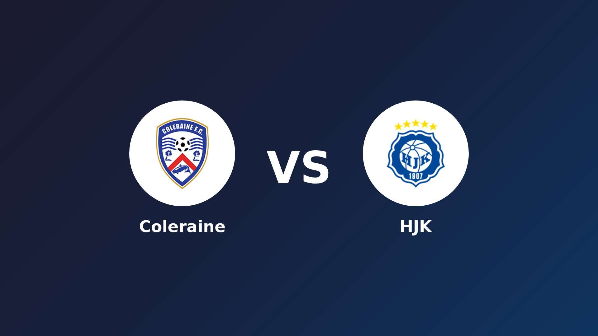 Coleraine vs HJK