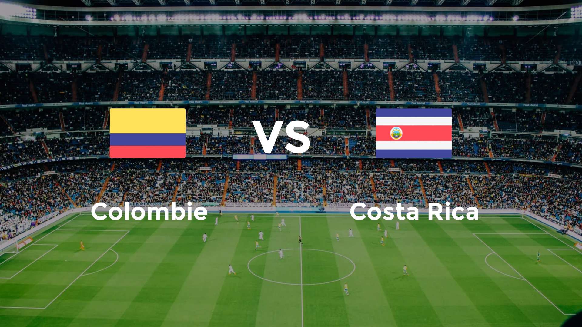 Colombie vs Costa Rica