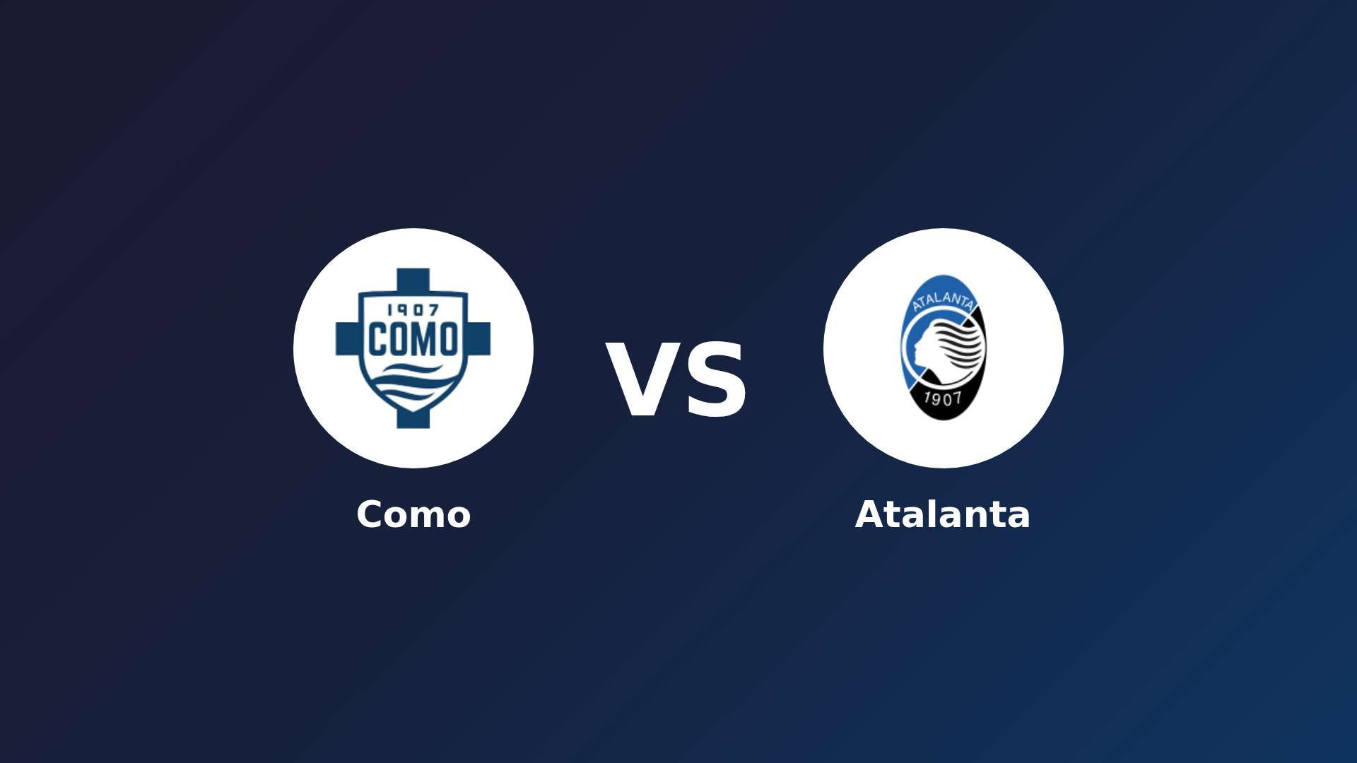 Como vs Atalanta